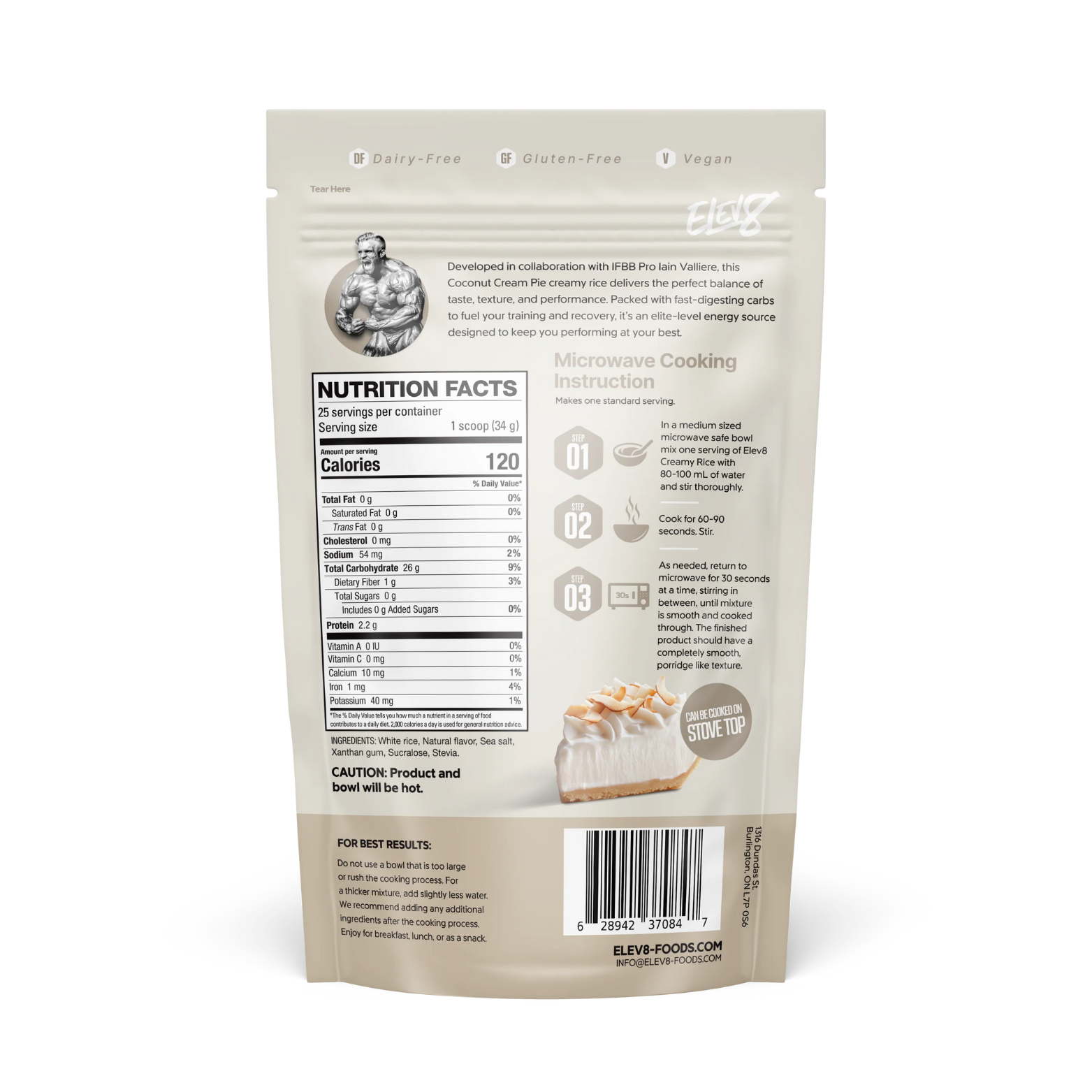 ELEV8 Creamy Rice