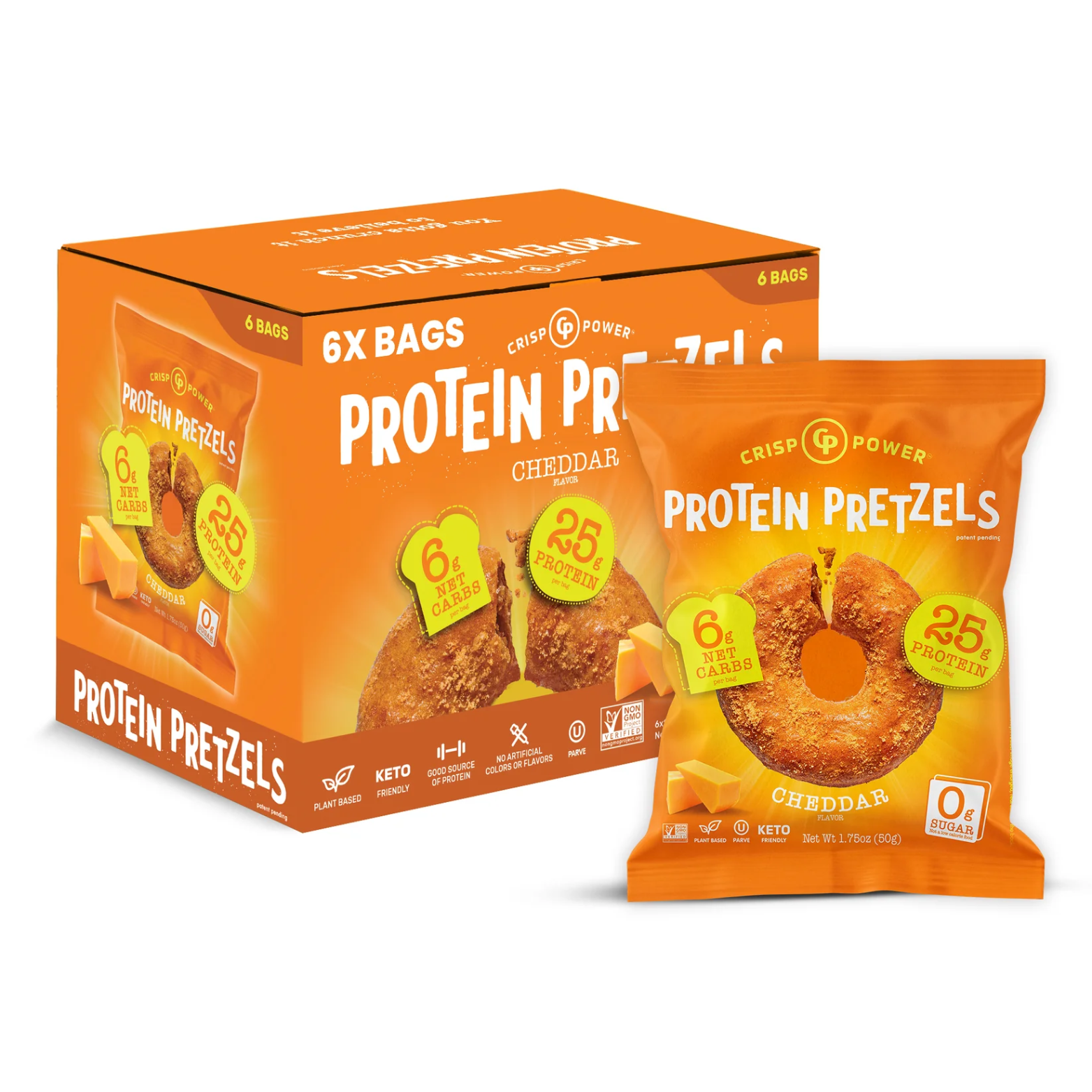 CRISP POWER - PROTEIN PRETZELS