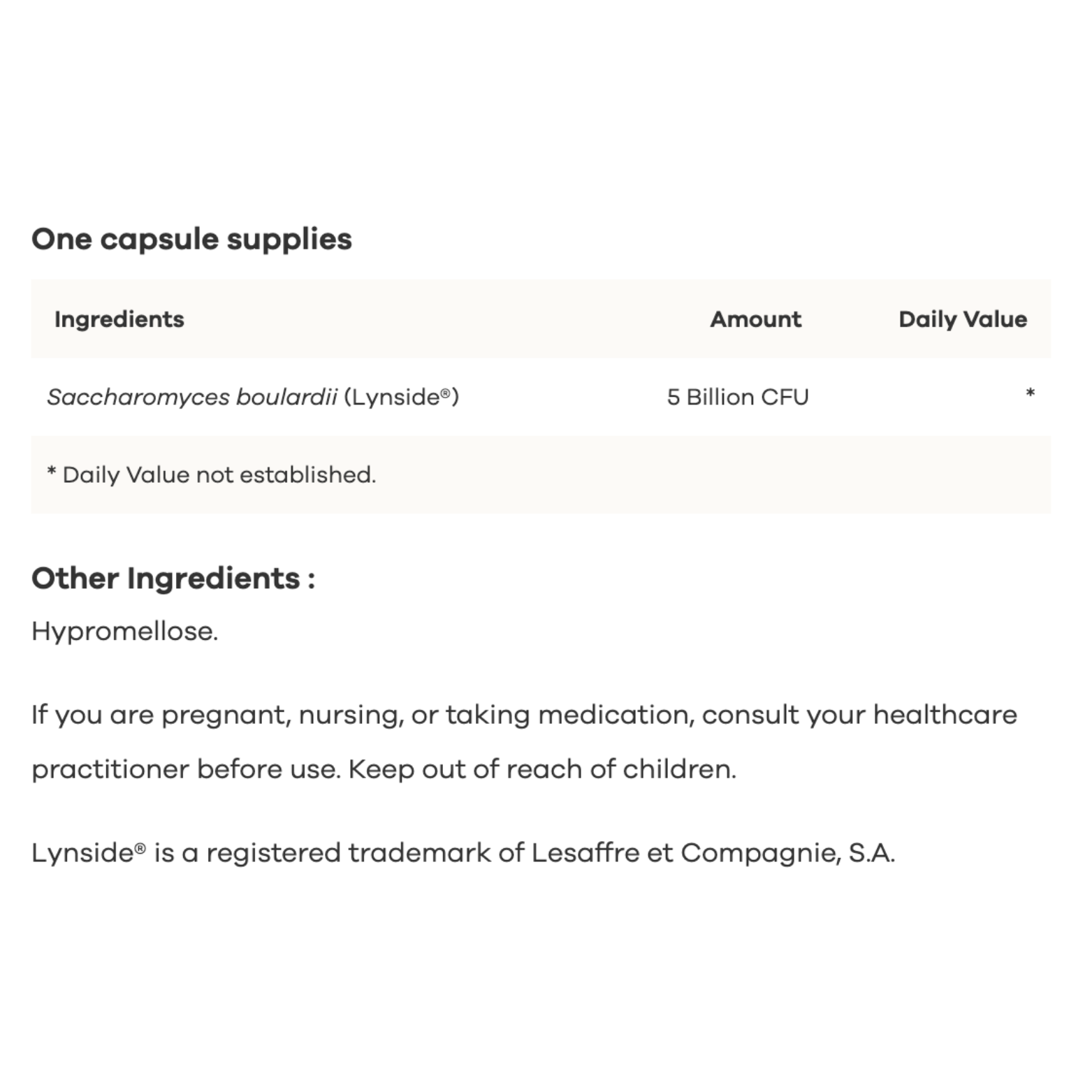 UltraBiotic Saccharomyces boulardii - 60 Serving