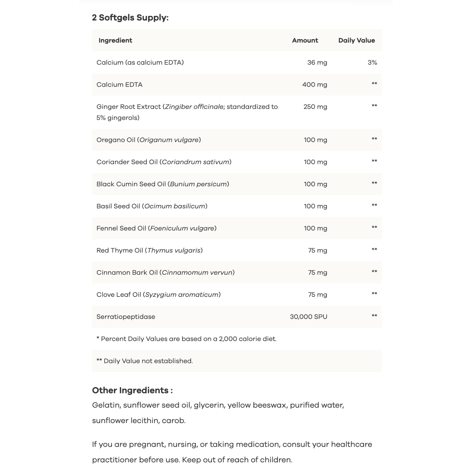 Nutricidin - 60 Capsules