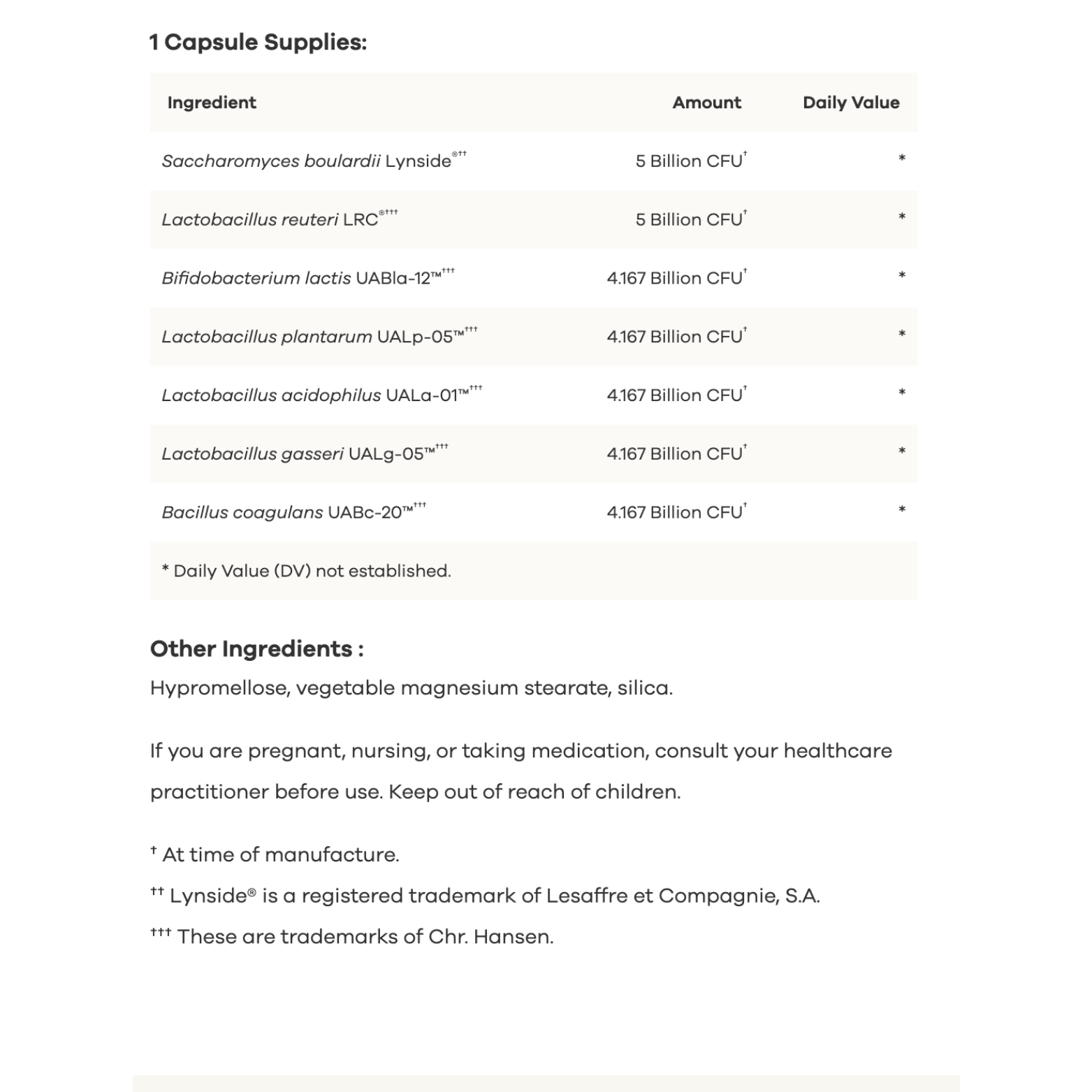UltraBiotic Daily Multi-Strain - 30 Serving