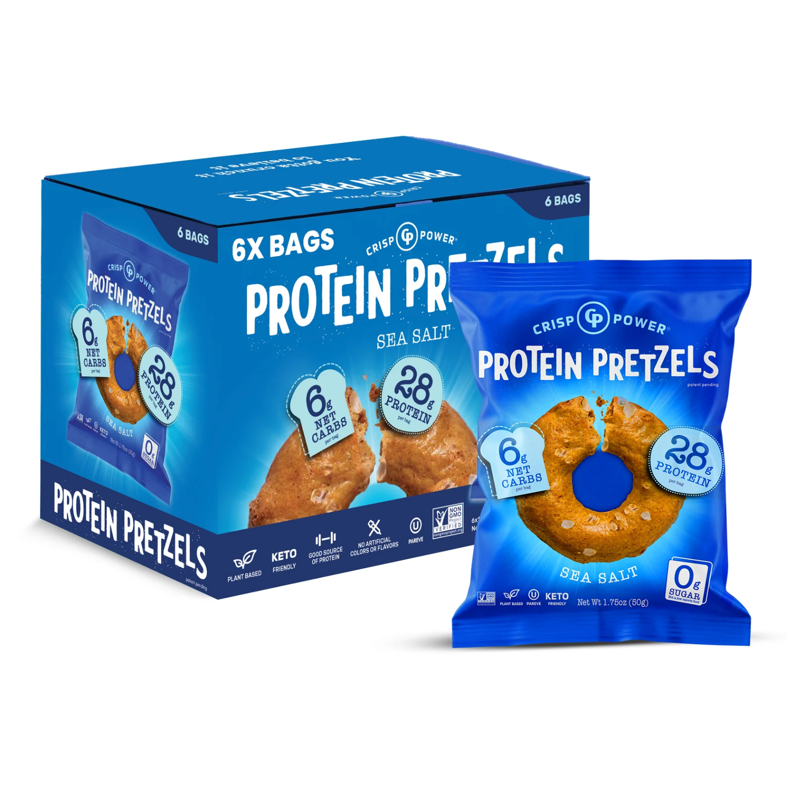 CRISP POWER - PROTEIN PRETZELS