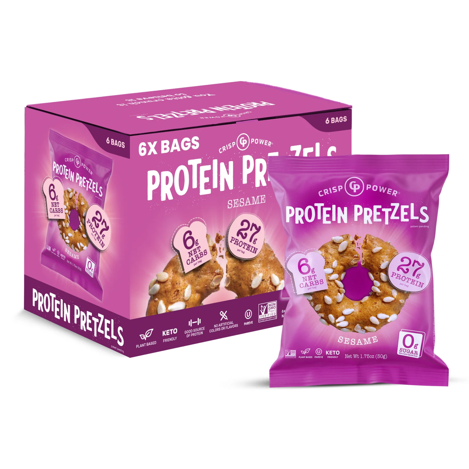 CRISP POWER - PROTEIN PRETZELS
