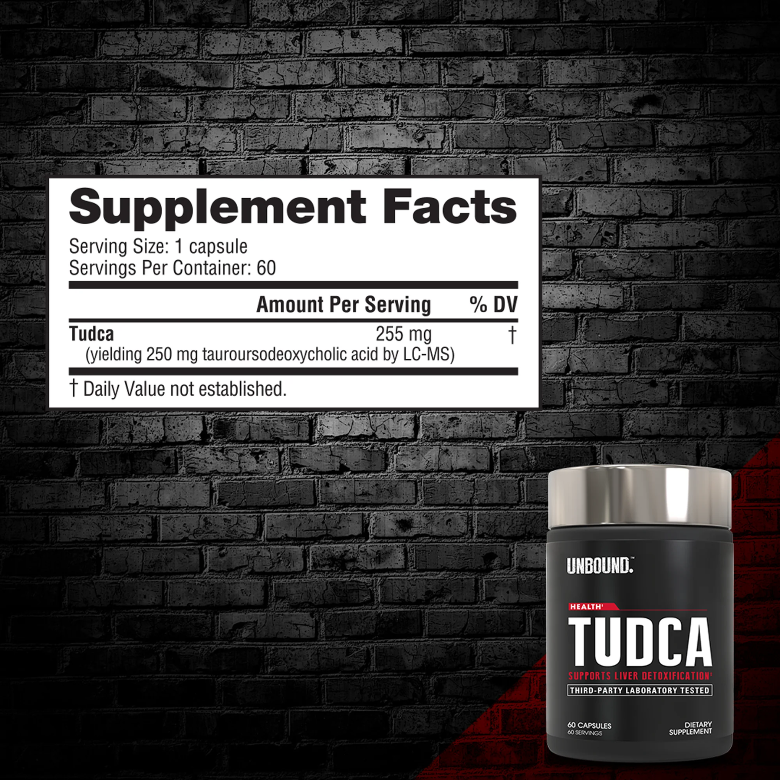 Unbound Tudca – 255mg 60 Serving