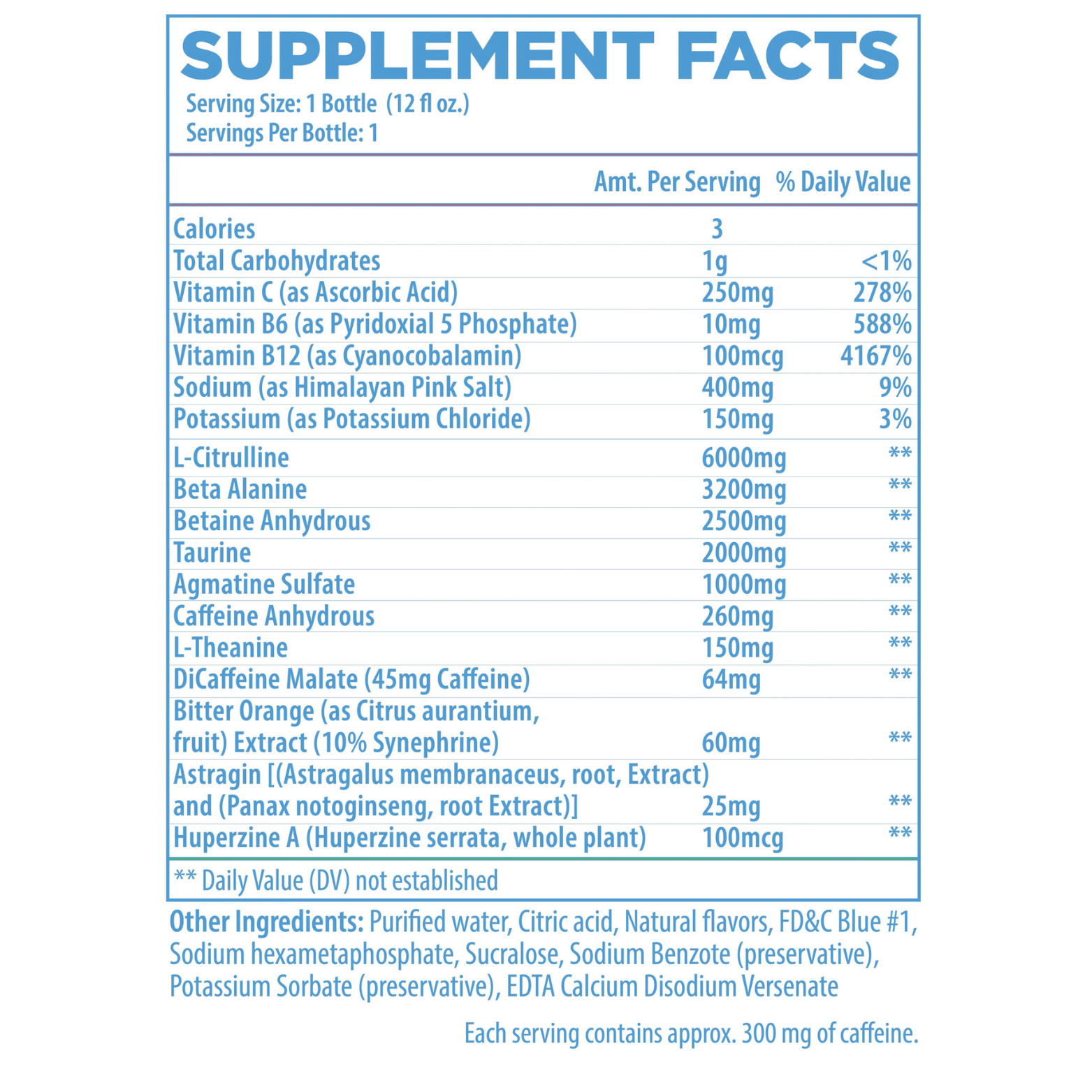 BUM THAVAGE Pre - Workout RTD - Competitive Edge Nutrition