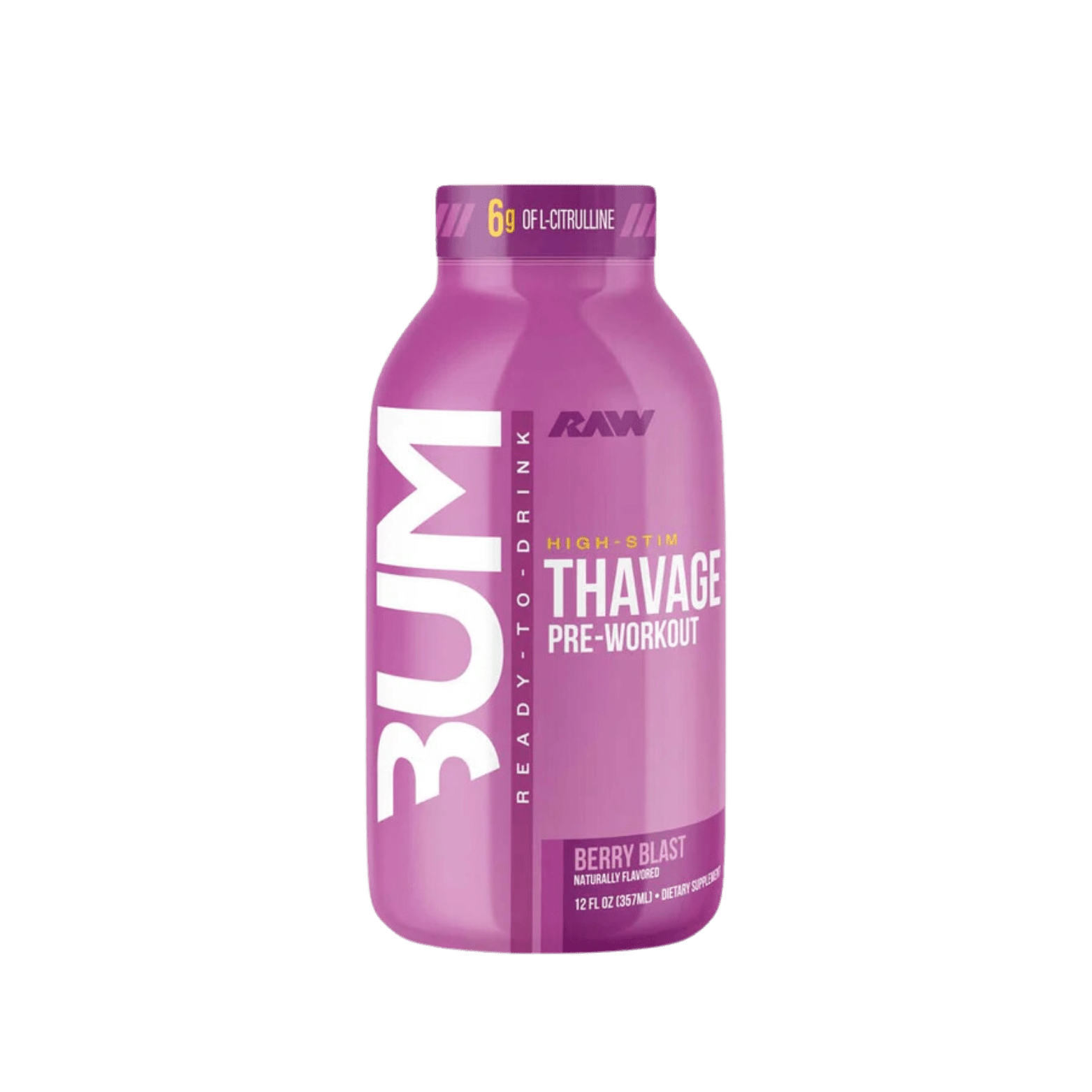 BUM THAVAGE Pre - Workout RTD - Competitive Edge Nutrition