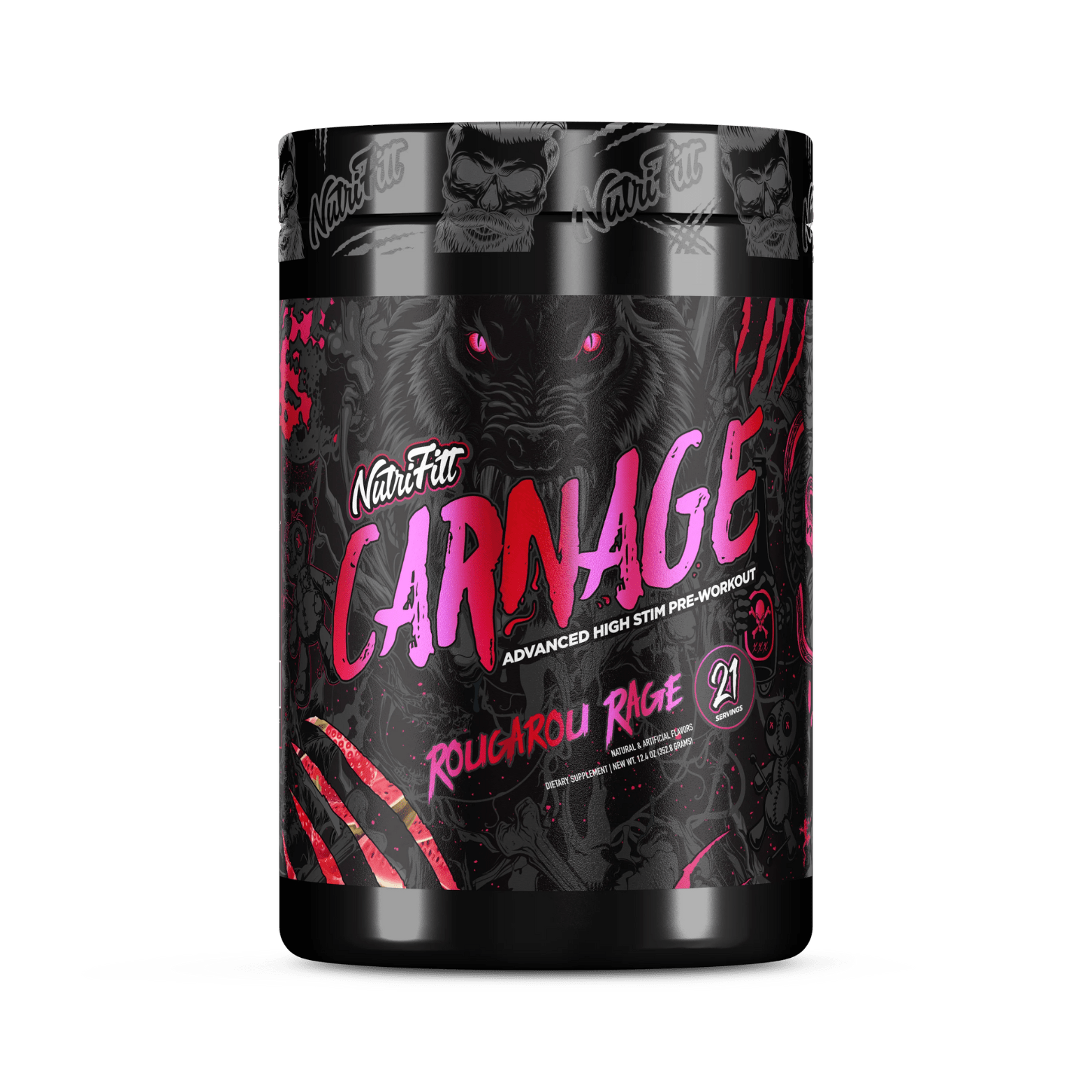 CARNAGE ADVANCED PRE - 21 Servings - Competitive Edge Nutrition