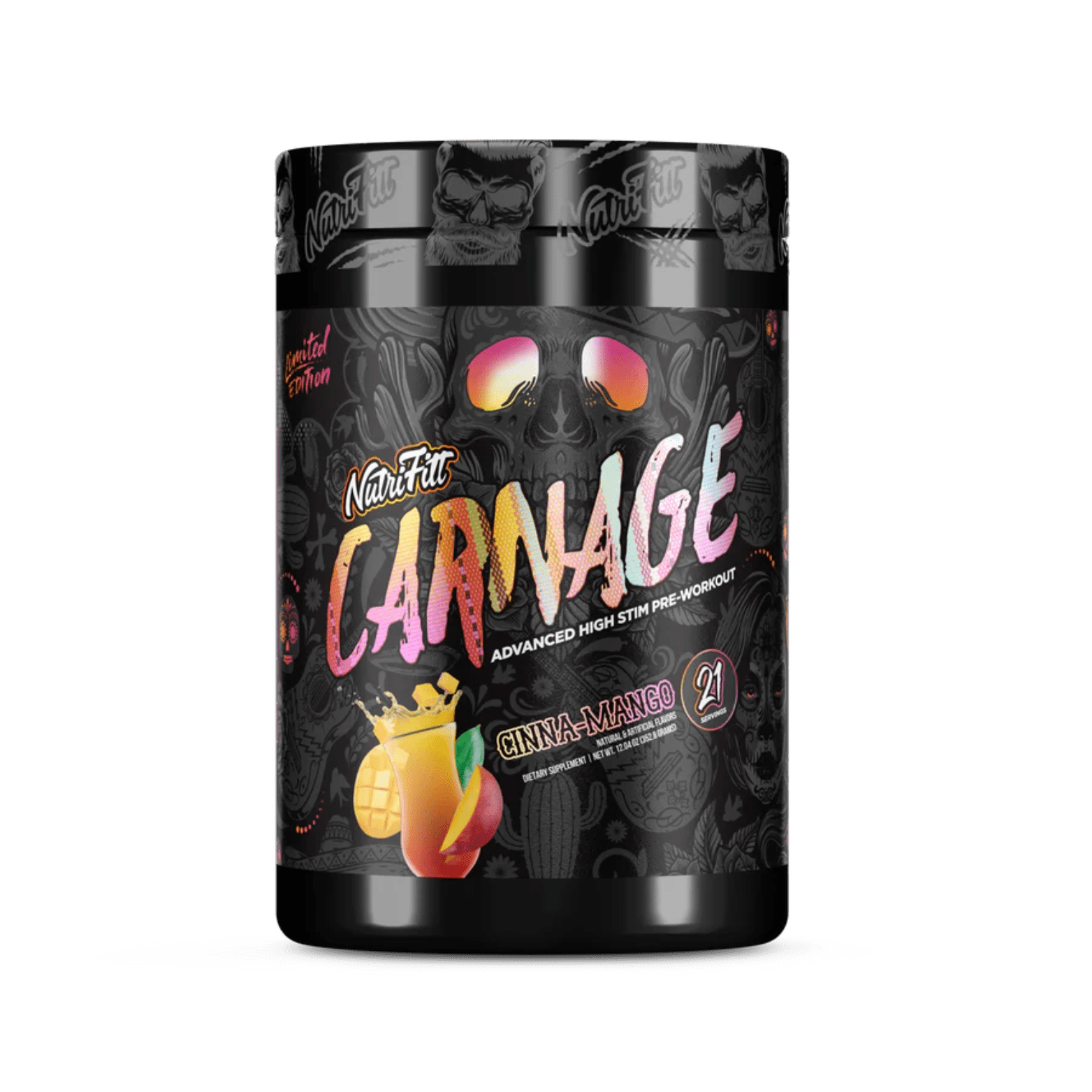 CARNAGE ADVANCED PRE - 21 Servings - Competitive Edge Nutrition
