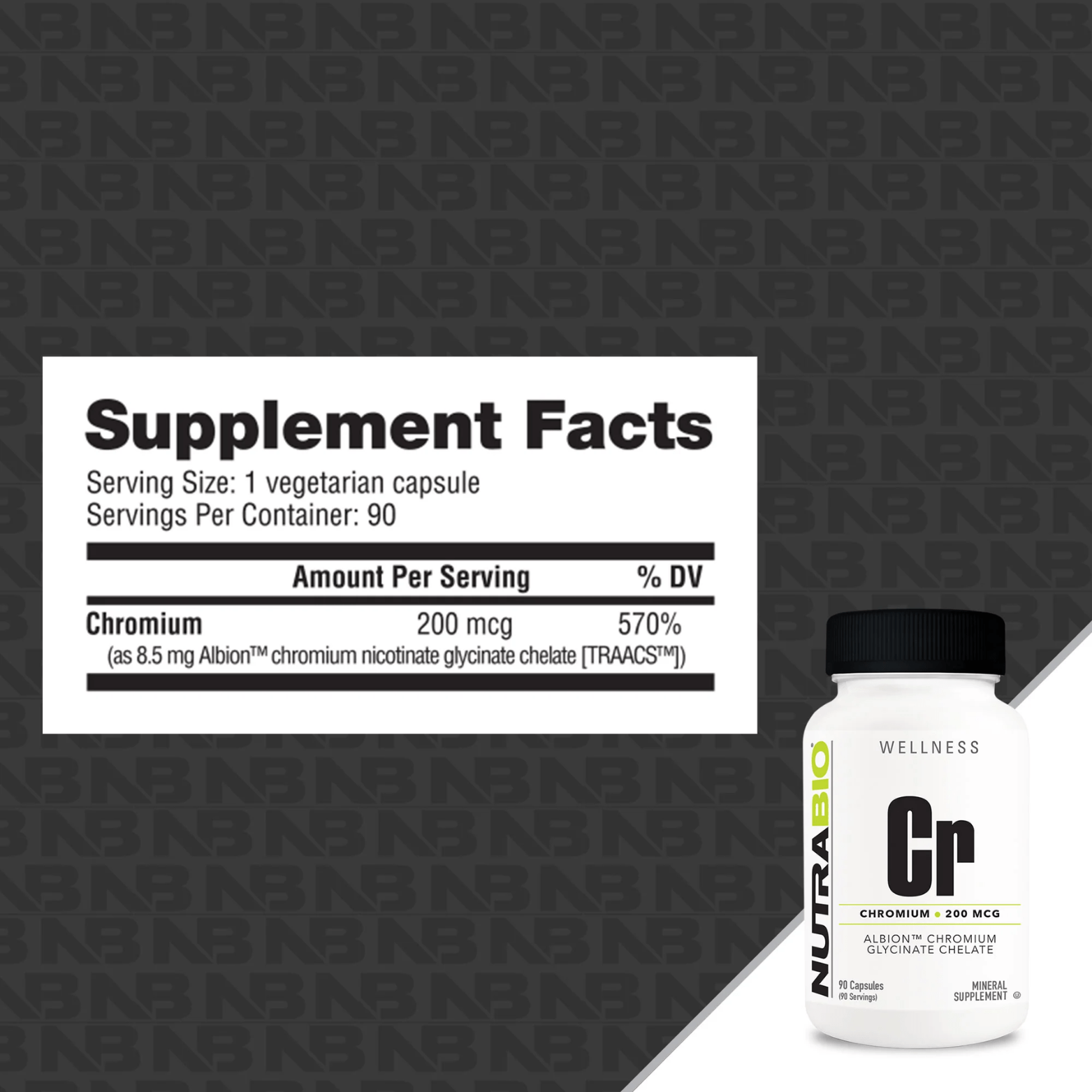 Chromium (200mcg) - 90 Serving - Competitive Edge Nutrition
