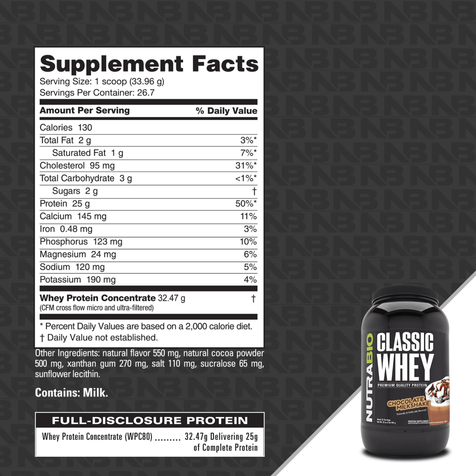 CLASSIC WHEY PROTEIN - 2lbs - Competitive Edge Nutrition