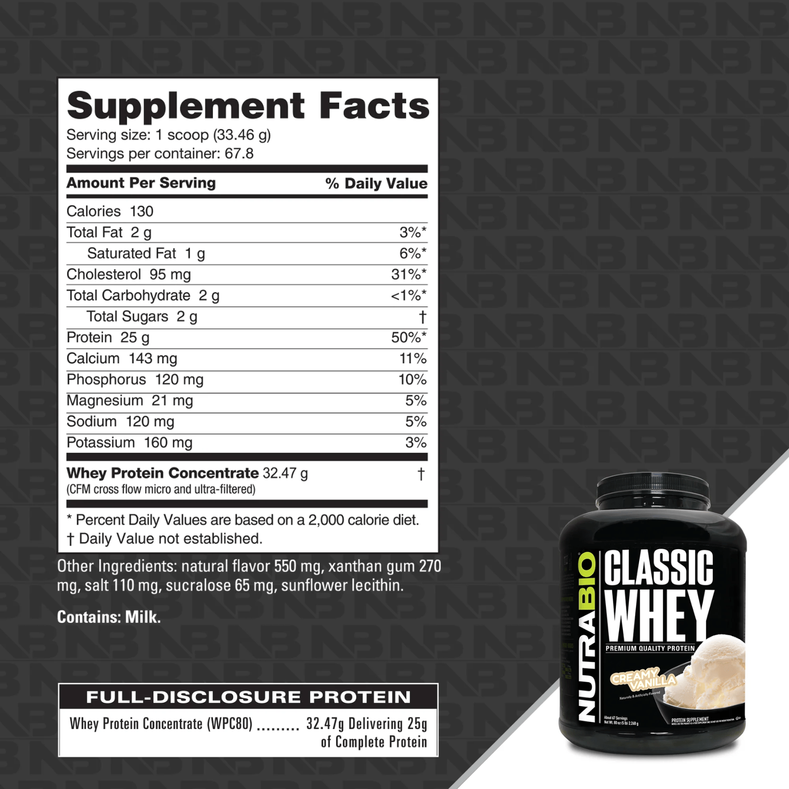 CLASSIC WHEY PROTEIN - 5lbs - Competitive Edge Nutrition