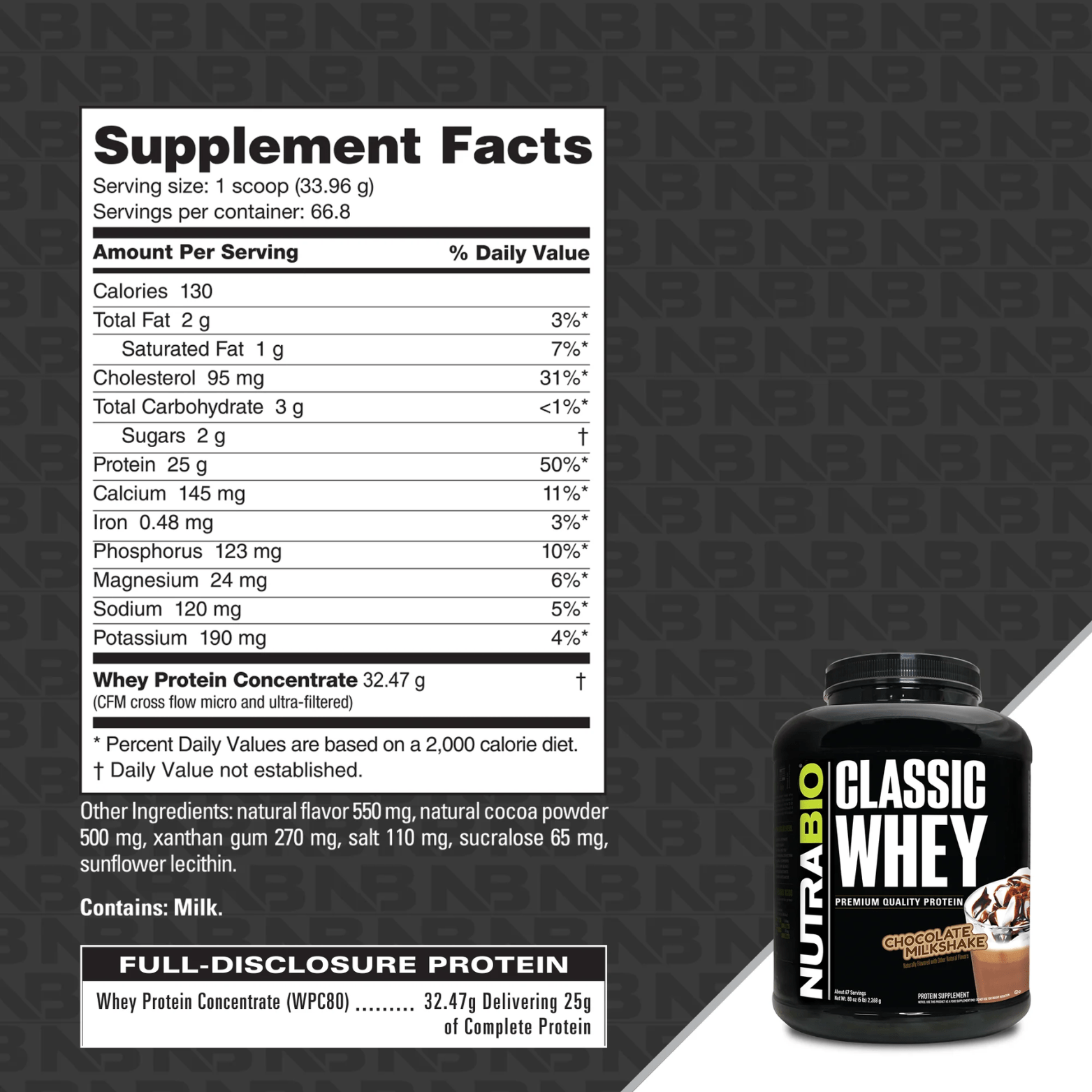 CLASSIC WHEY PROTEIN - 5lbs - Competitive Edge Nutrition