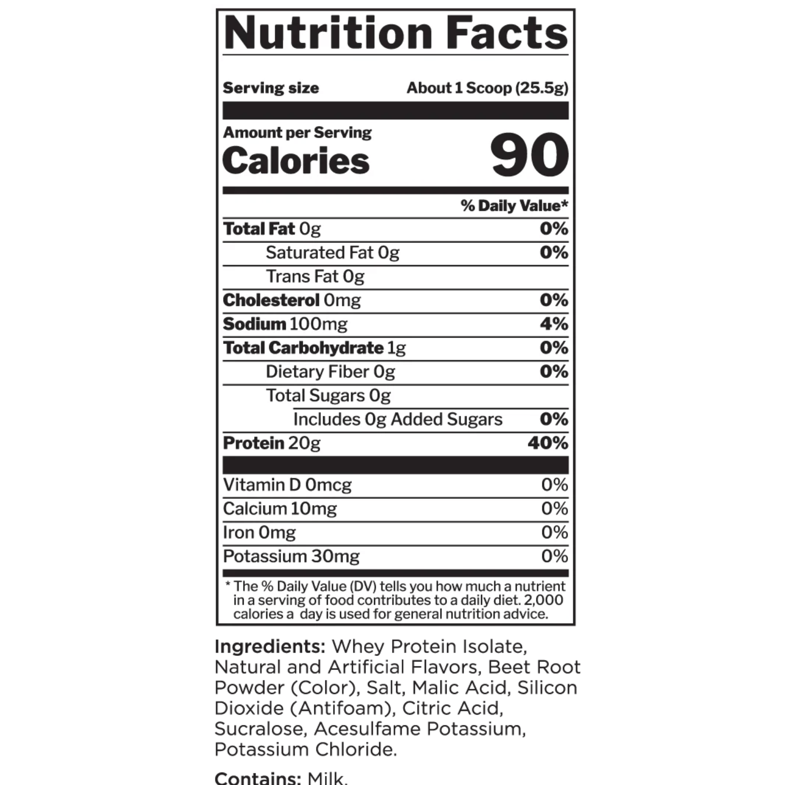 CLEAR ISOLATE - 27 Serving - Competitive Edge Nutrition