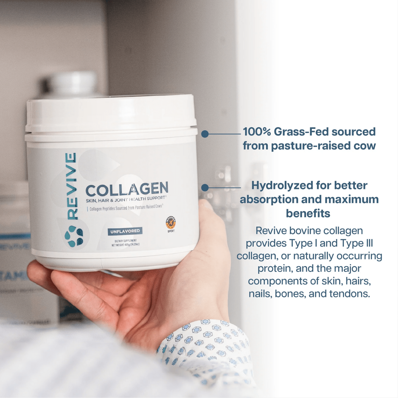 COLLAPURE COLLAGEN POWDER - 30 Serving - Competitive Edge Nutrition
