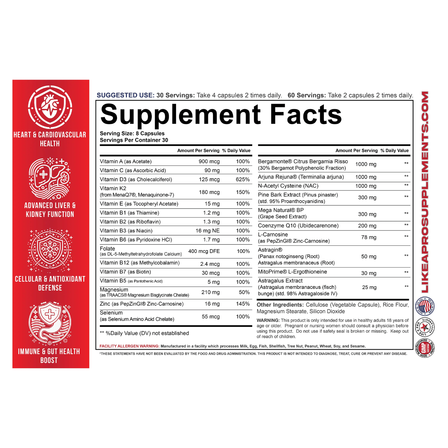 Complete Health™️V3 - 60/30 Serving - Competitive Edge Nutrition