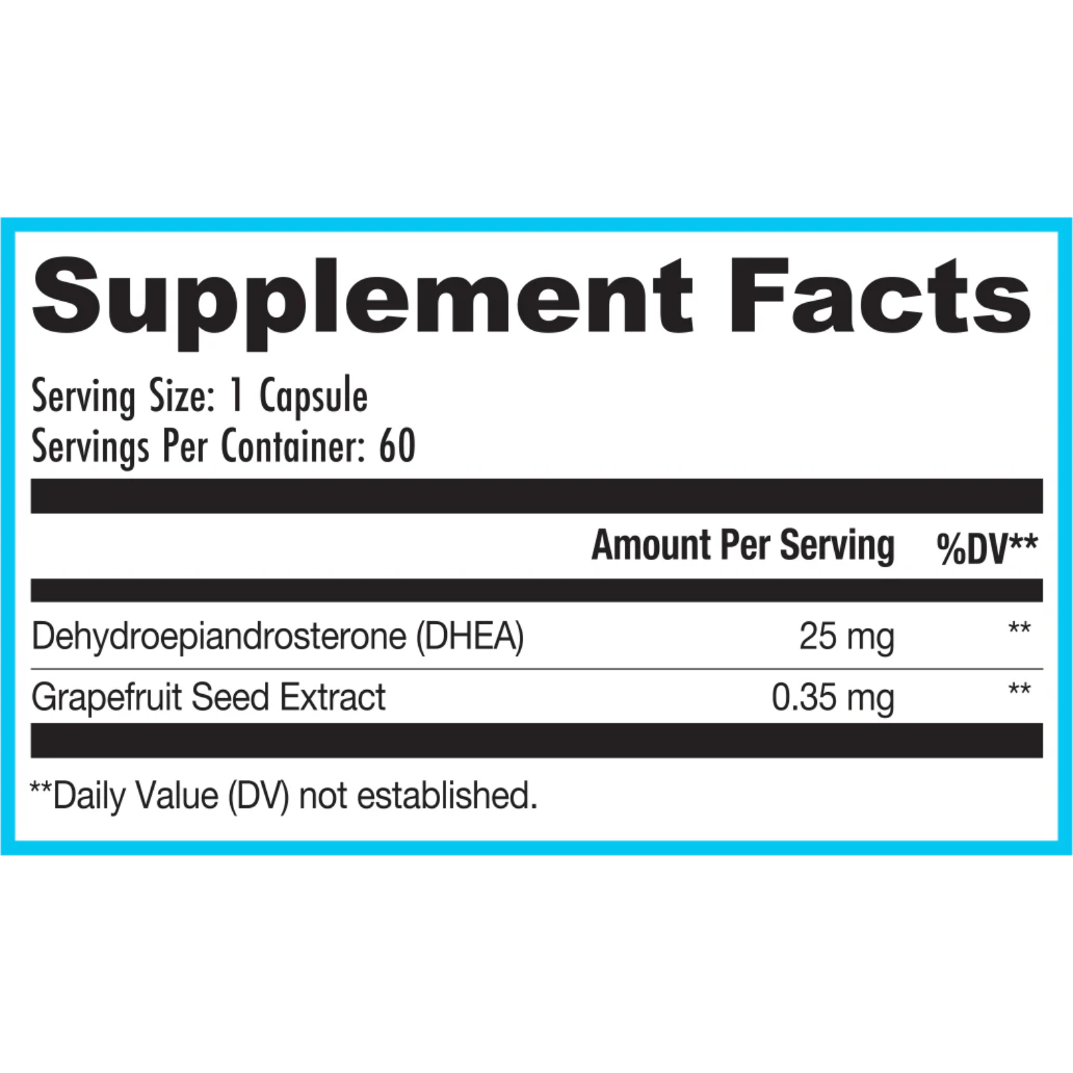 DHEA - 60 Serving - Competitive Edge Nutrition