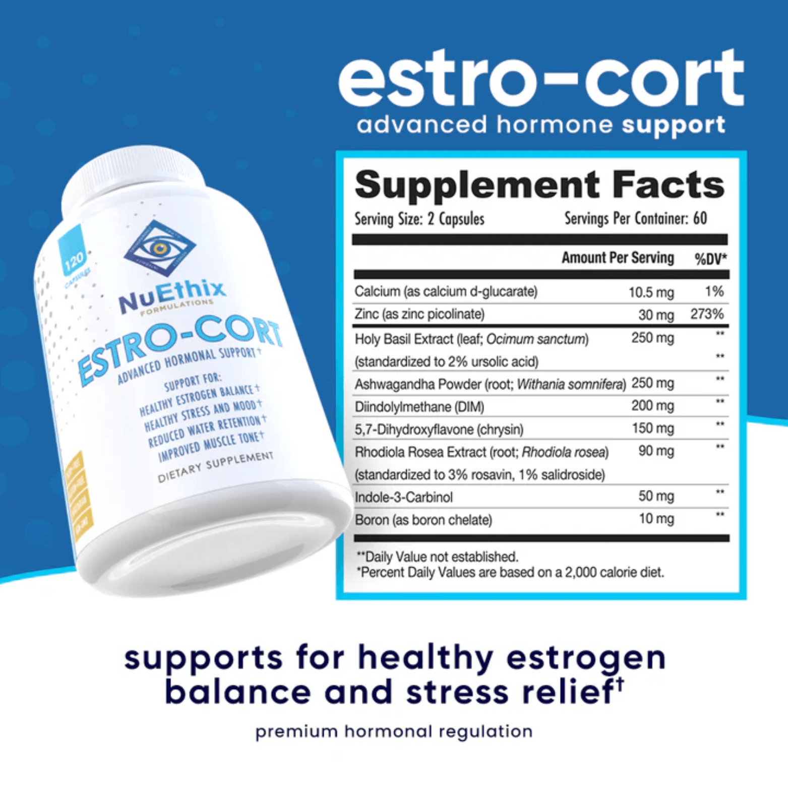 ESTRO - CORT - 60 Serving - Competitive Edge Nutrition