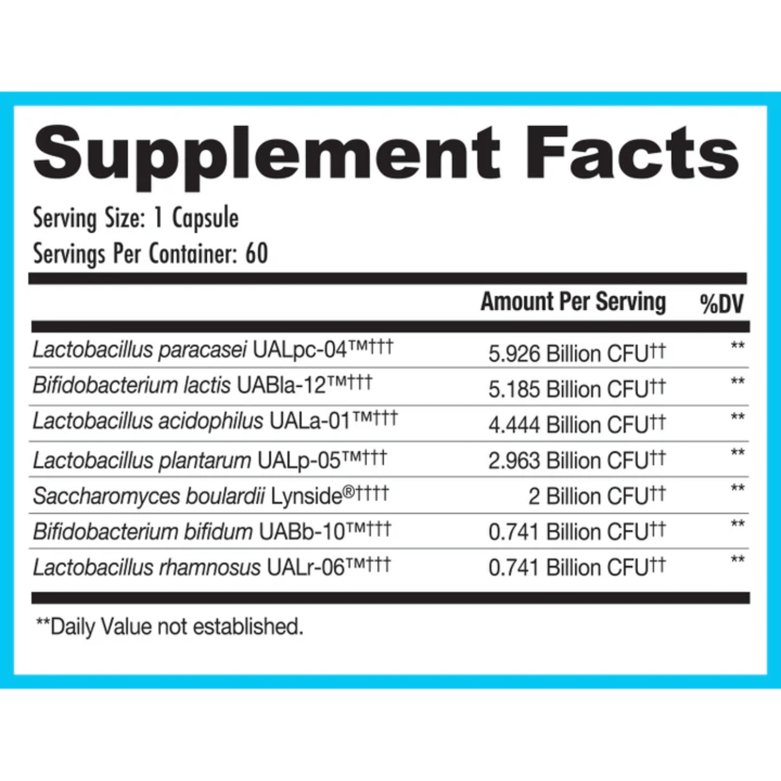 Flora Protect PROBIOTIC Blend - 60 Serving - Competitive Edge Nutrition