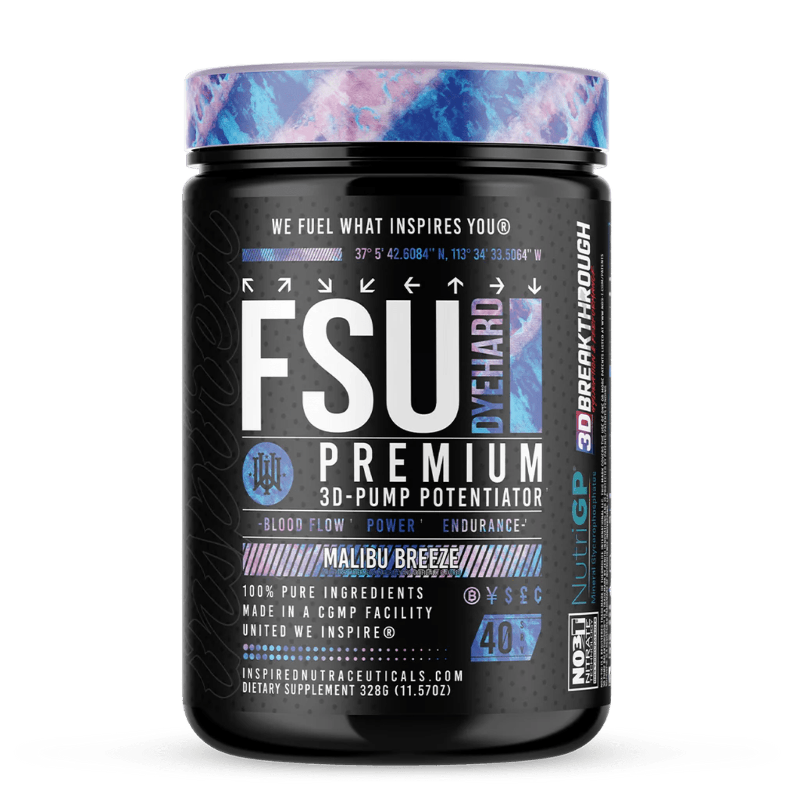 FSU DYHARD 3D PUMP - 40/20 Serving - Competitive Edge Nutrition