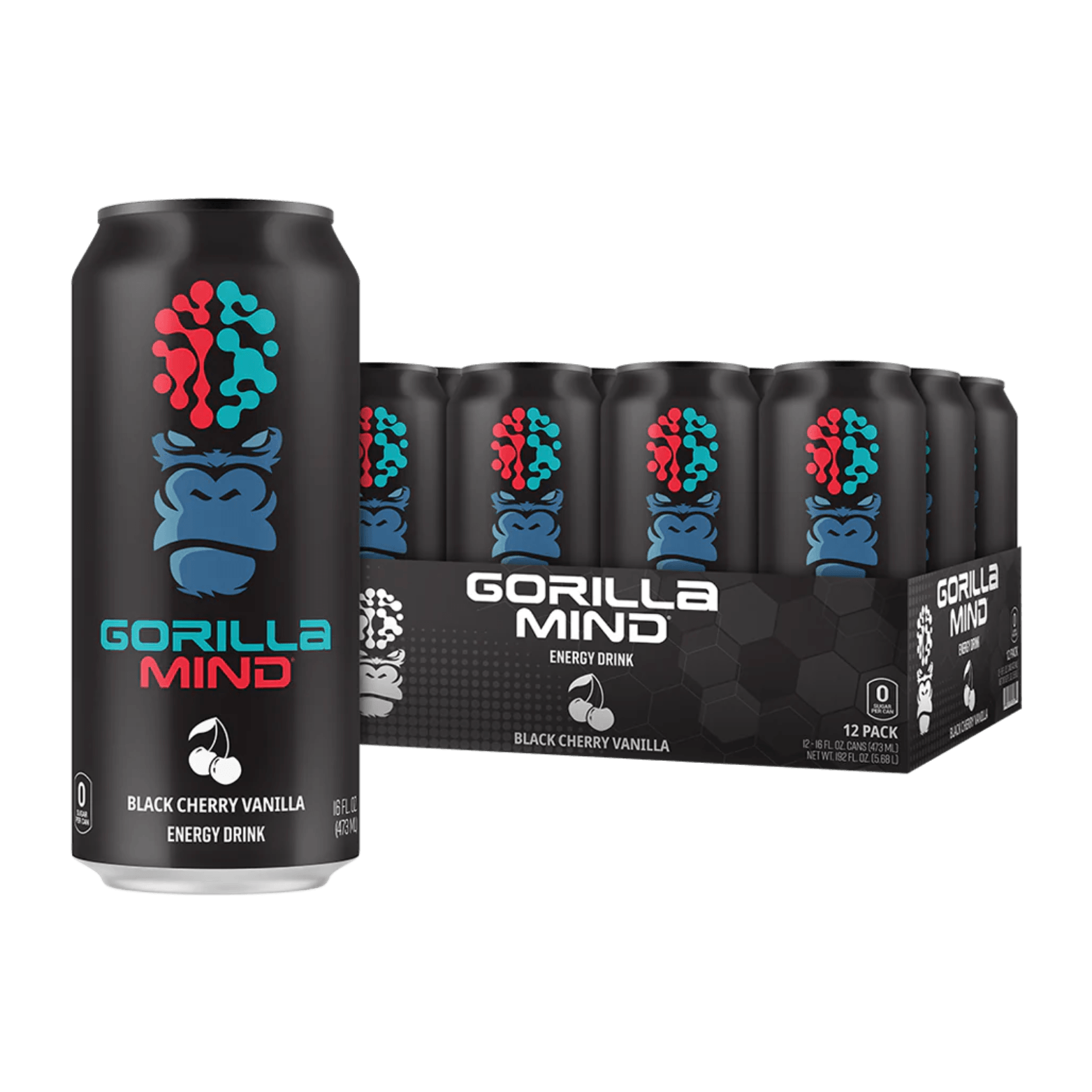 Gorilla Mind Energy Drinks - Competitive Edge Nutrition