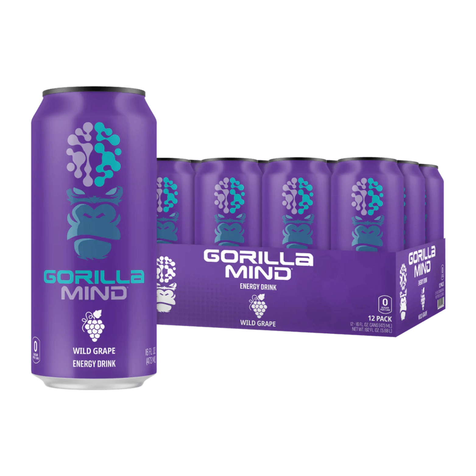 Gorilla Mind Energy Drinks - Competitive Edge Nutrition