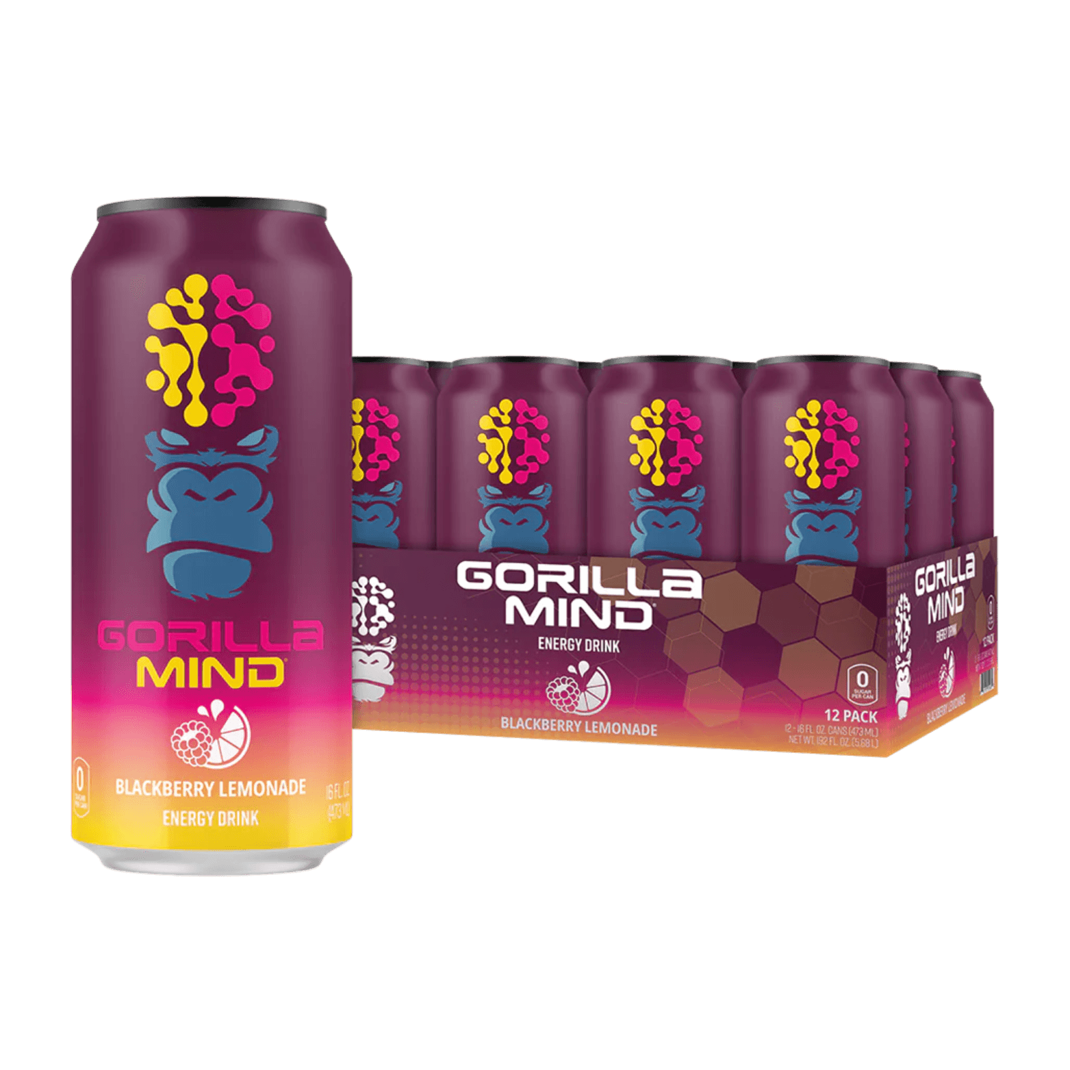 Gorilla Mind Energy Drinks - Competitive Edge Nutrition