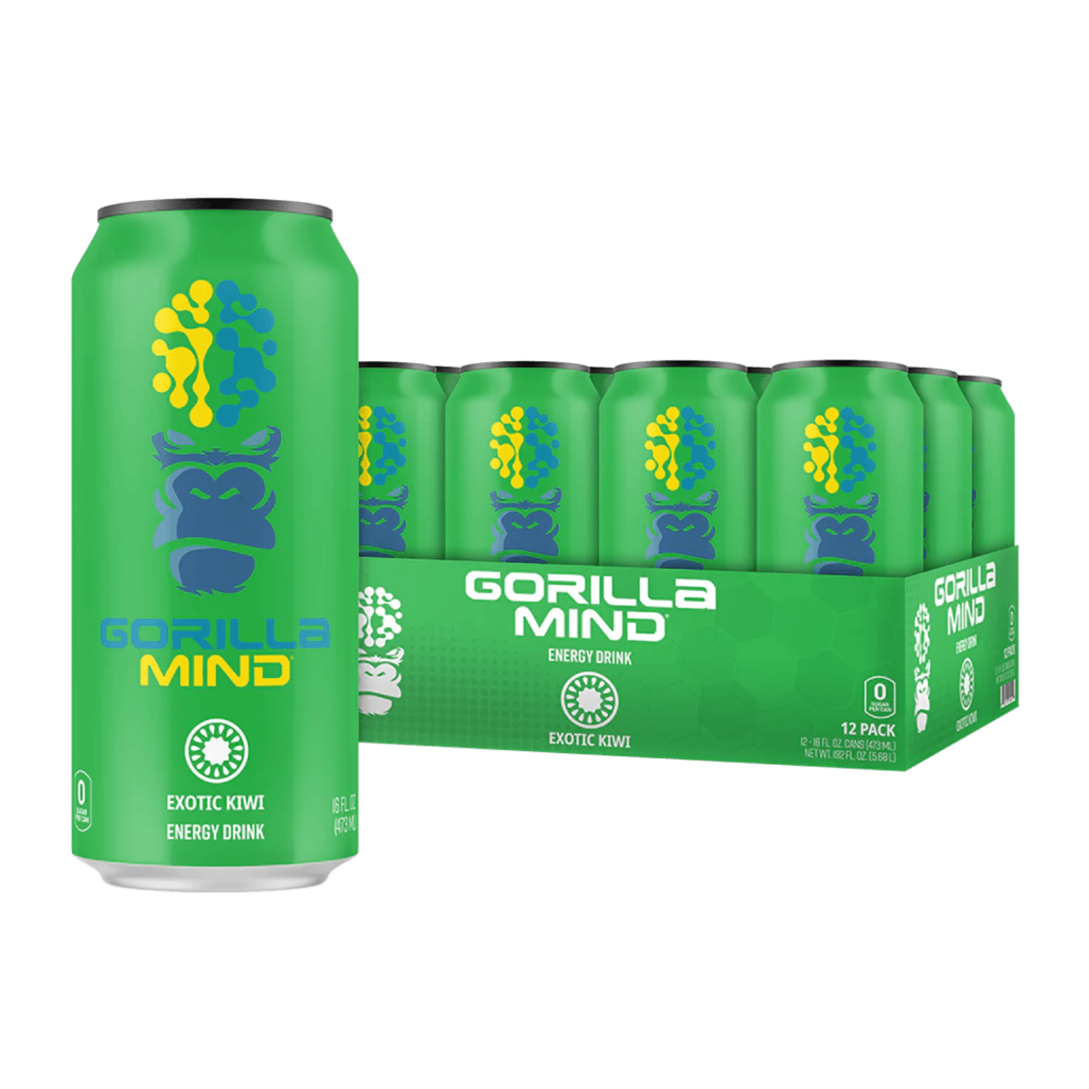Gorilla Mind Energy Drinks - Competitive Edge Nutrition