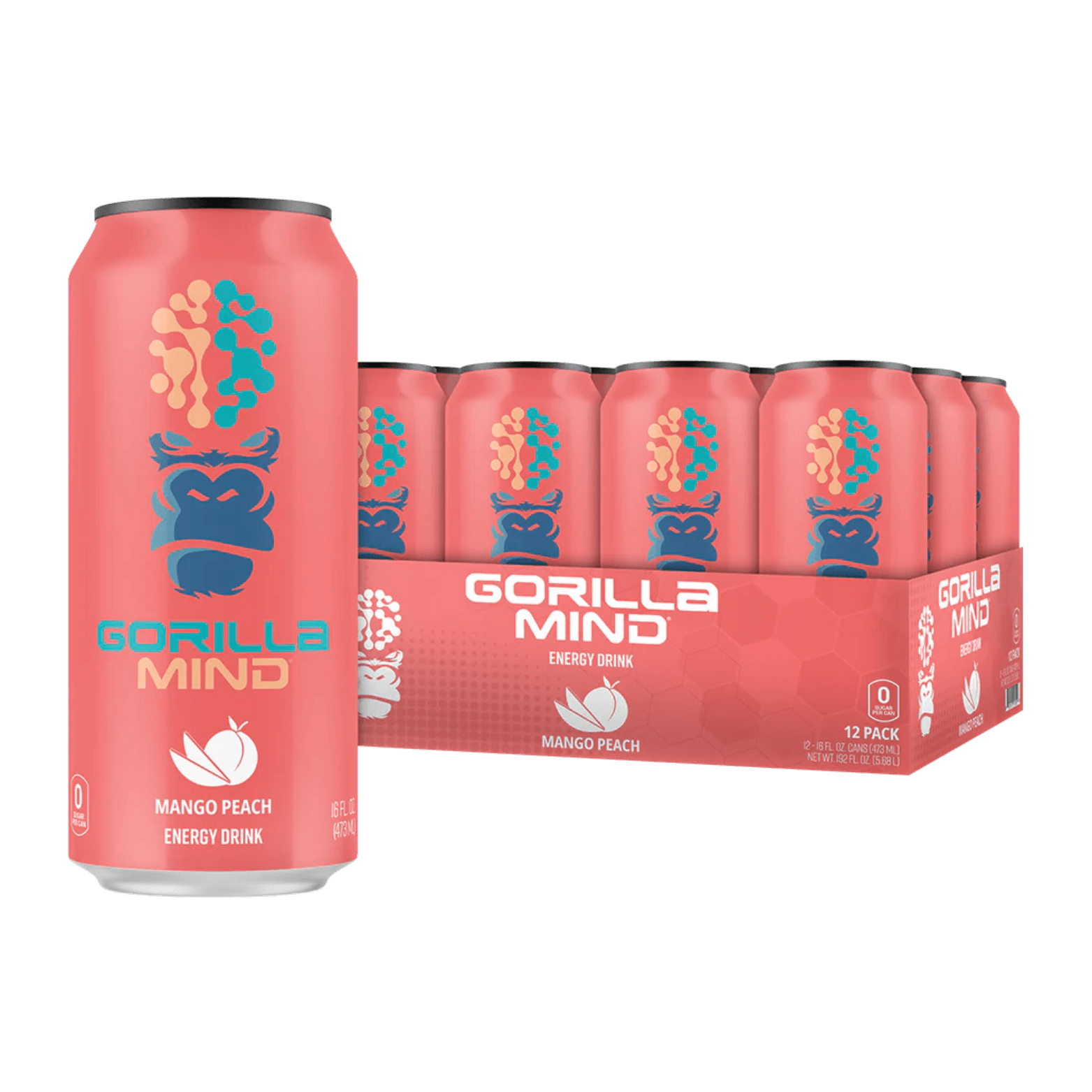 Gorilla Mind Energy Drinks - Competitive Edge Nutrition