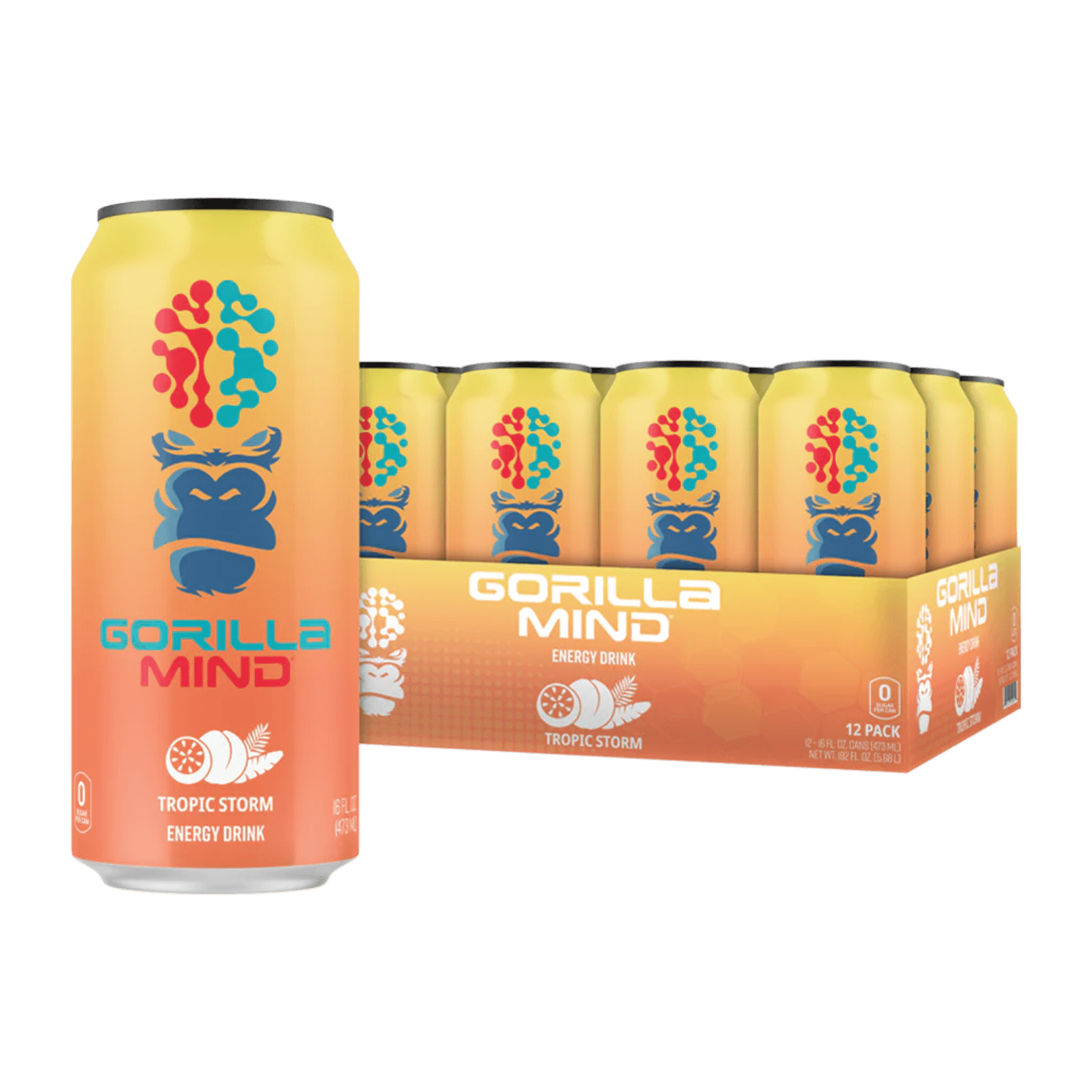 Gorilla Mind Energy Drinks - Competitive Edge Nutrition