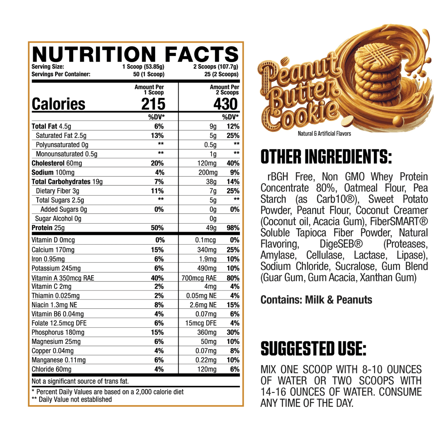 Home Made // Whole Foods Meal Replacement - 25 Servings - Competitive Edge Nutrition