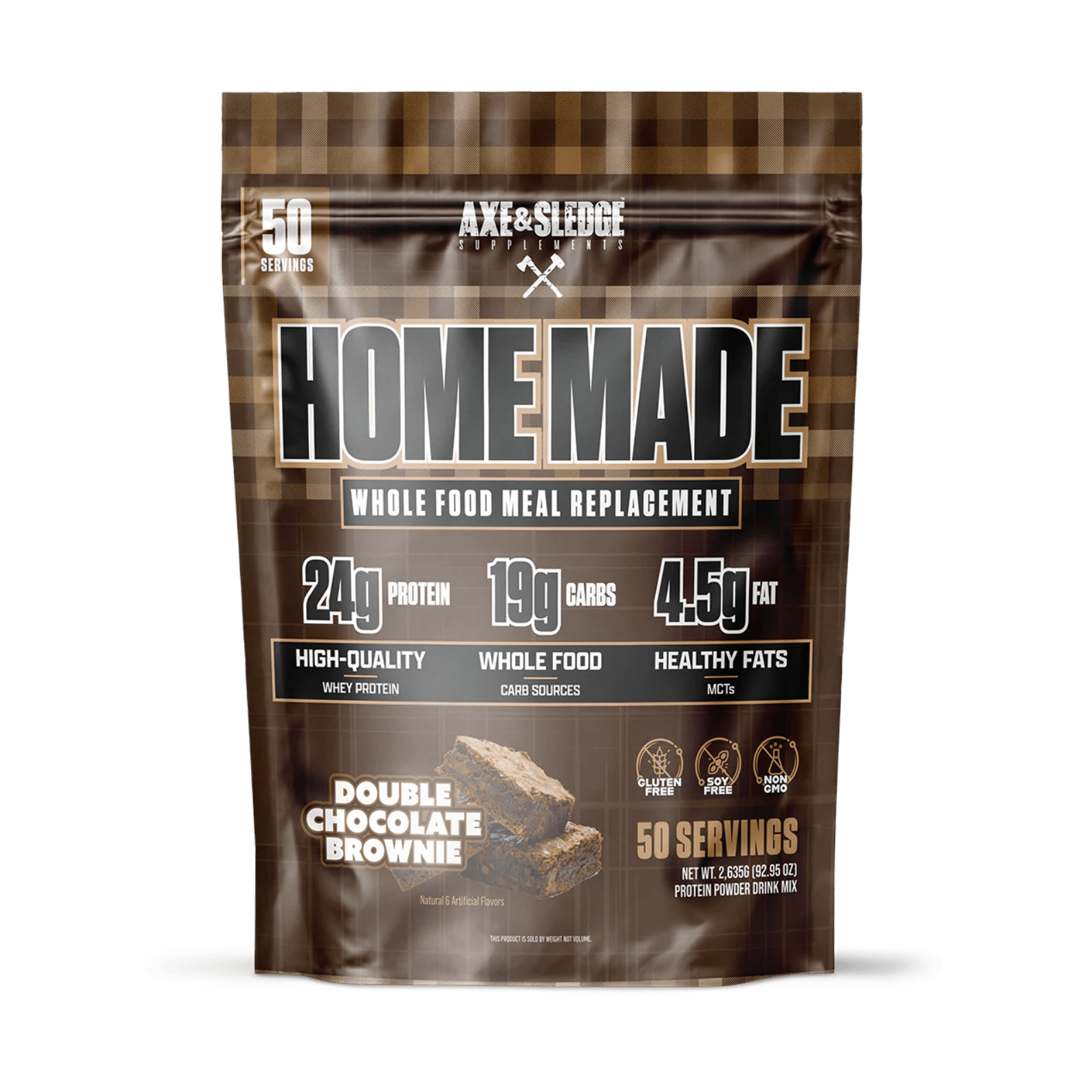 Home Made // Whole Foods Meal Replacement - 25 Servings - Competitive Edge Nutrition