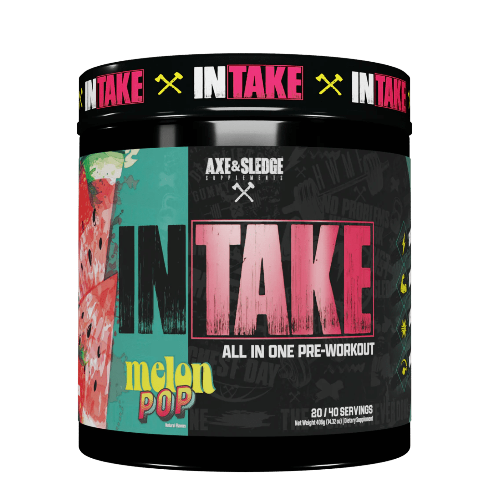 Intake // All - in - One Pre - Workout - 40/20 Serving - Competitive Edge Nutrition
