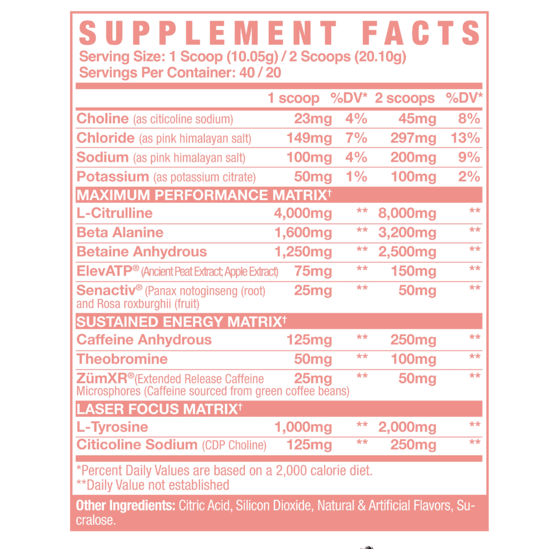 Intake // All - in - One Pre - Workout - 40/20 Serving - Competitive Edge Nutrition