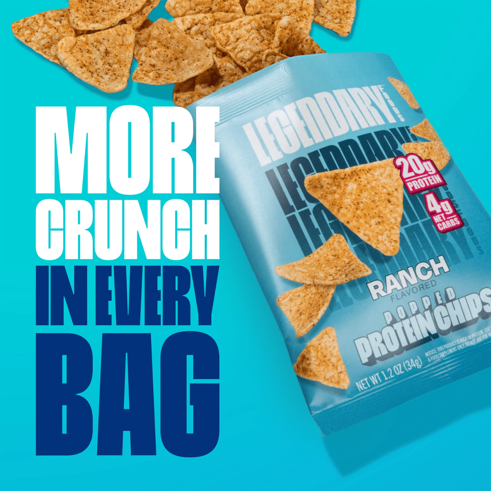 LEGENDARY POPPED PROTEIN CHIPS - Competitive Edge Nutrition