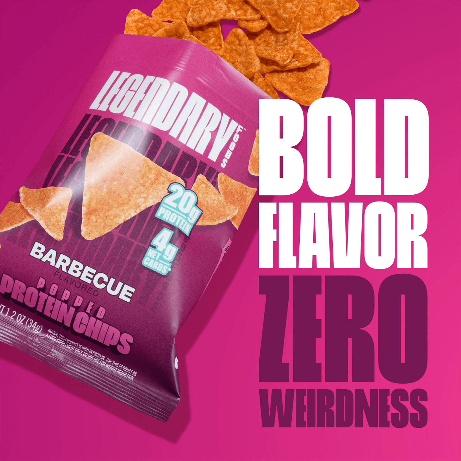 LEGENDARY POPPED PROTEIN CHIPS - Competitive Edge Nutrition