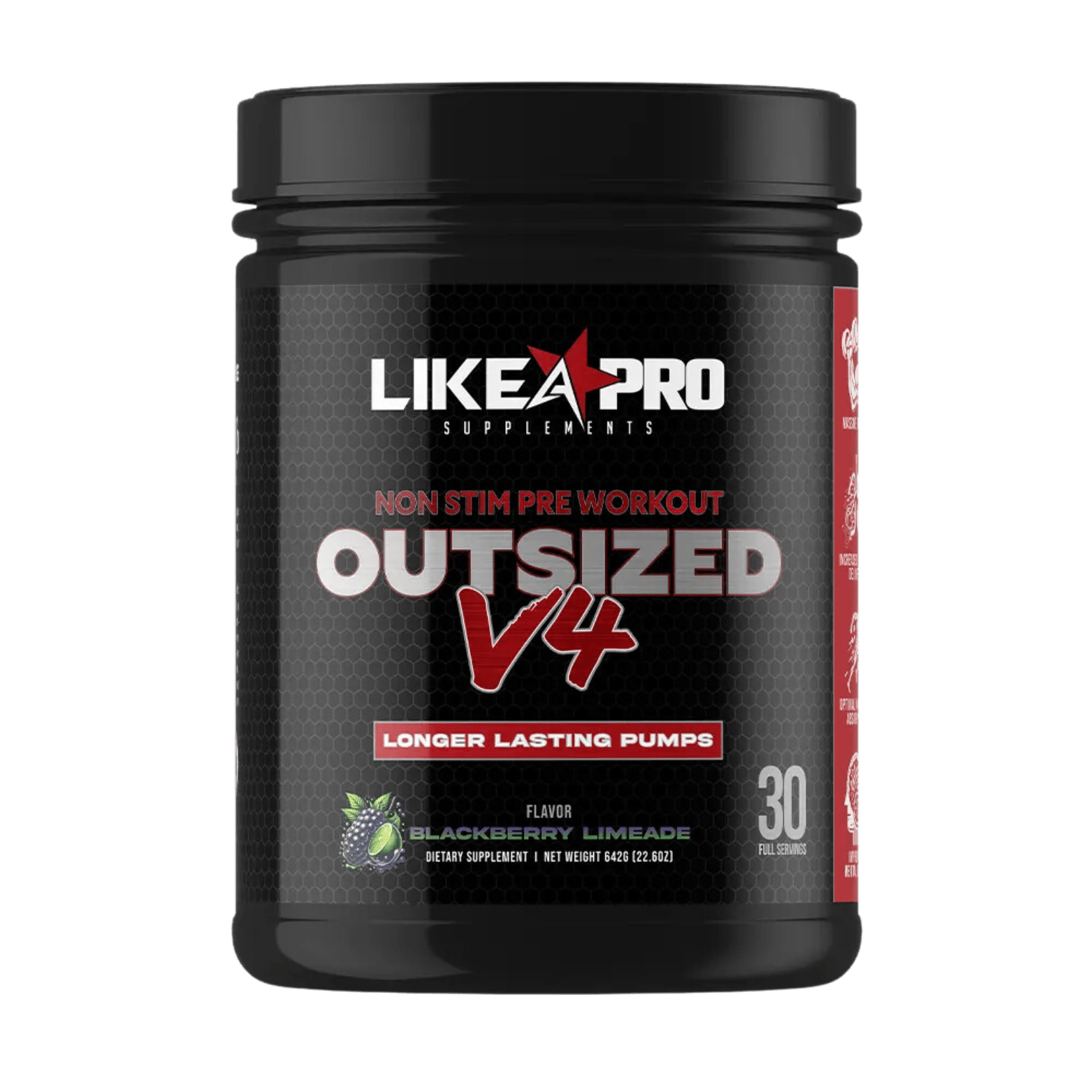 OUTSIZED V4 NON - STIM PUMP - 30 Serving - Competitive Edge Nutrition