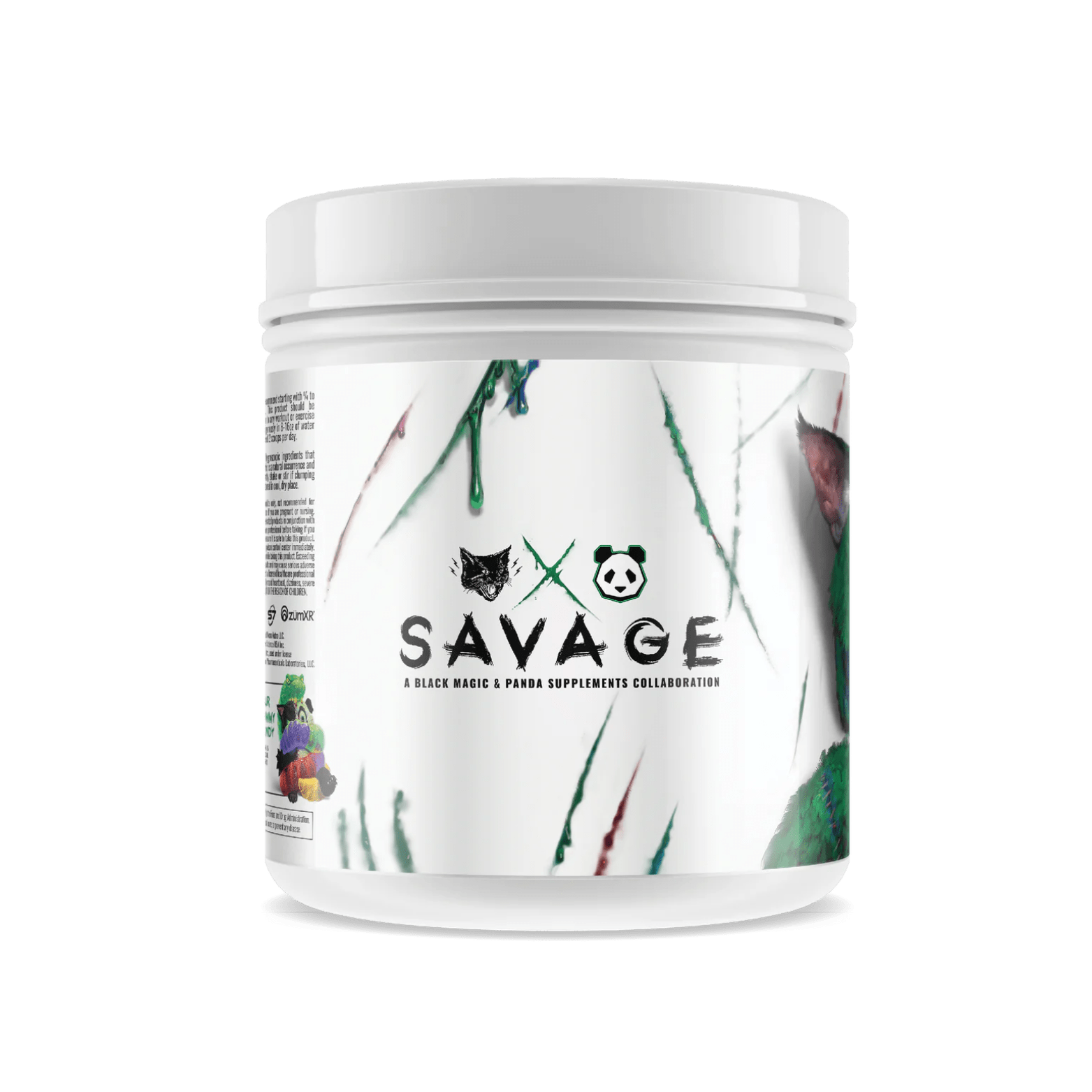 PANDA vs Black Magic - SAVAGE Pre Workout - 40/20 Serving - Competitive Edge Nutrition