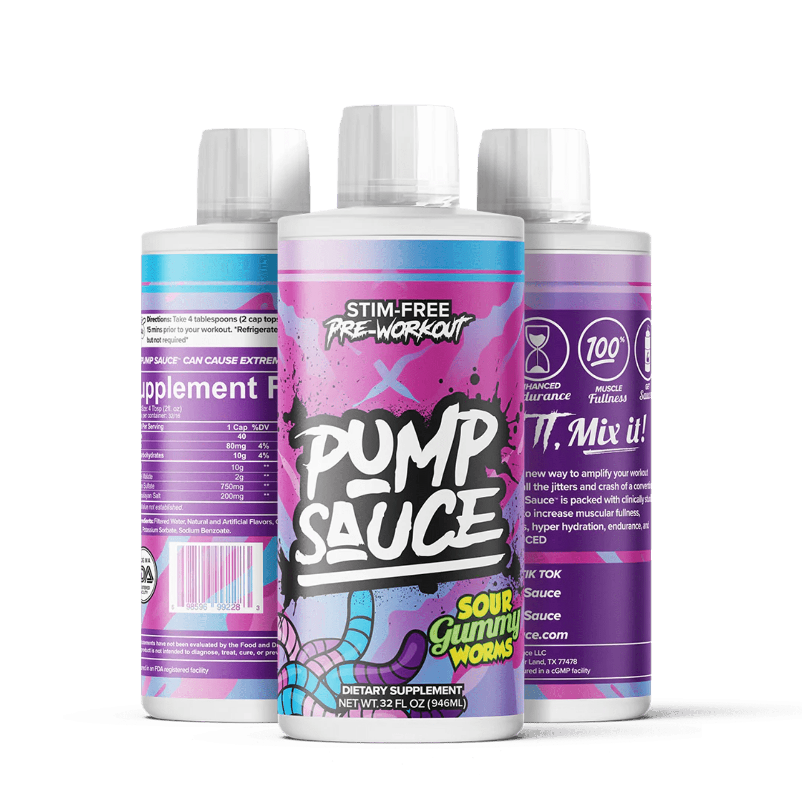 PUMP SAUCE NON STIM PUMP - 32/16 Serving - Competitive Edge Nutrition