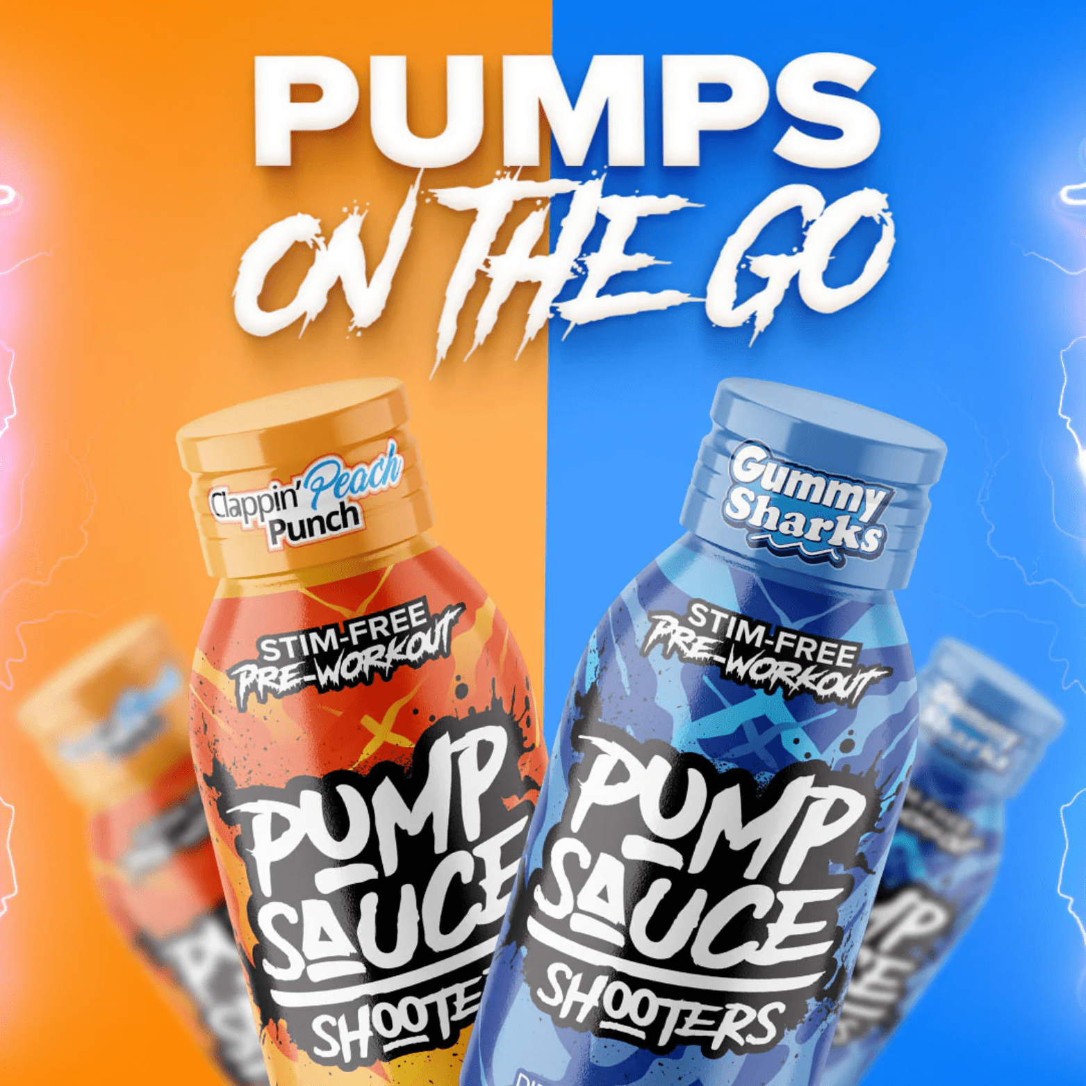 Pump Sauce Shooters - 1 Shooter - Competitive Edge Nutrition