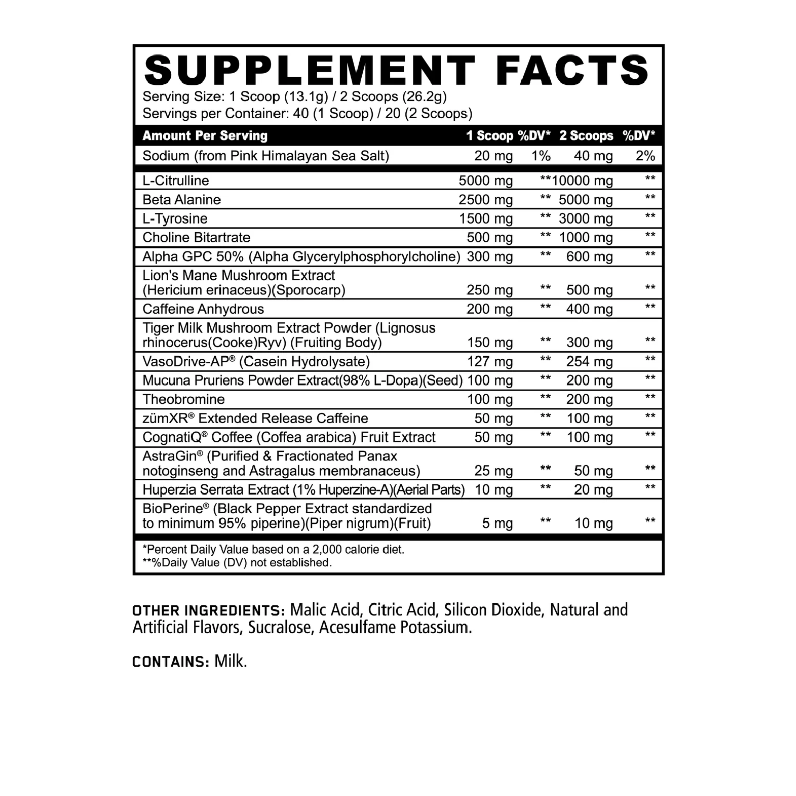 Skull - Limited Edition Pre - Workout (Skull Candy) - 40/20 Serving - Competitive Edge Nutrition