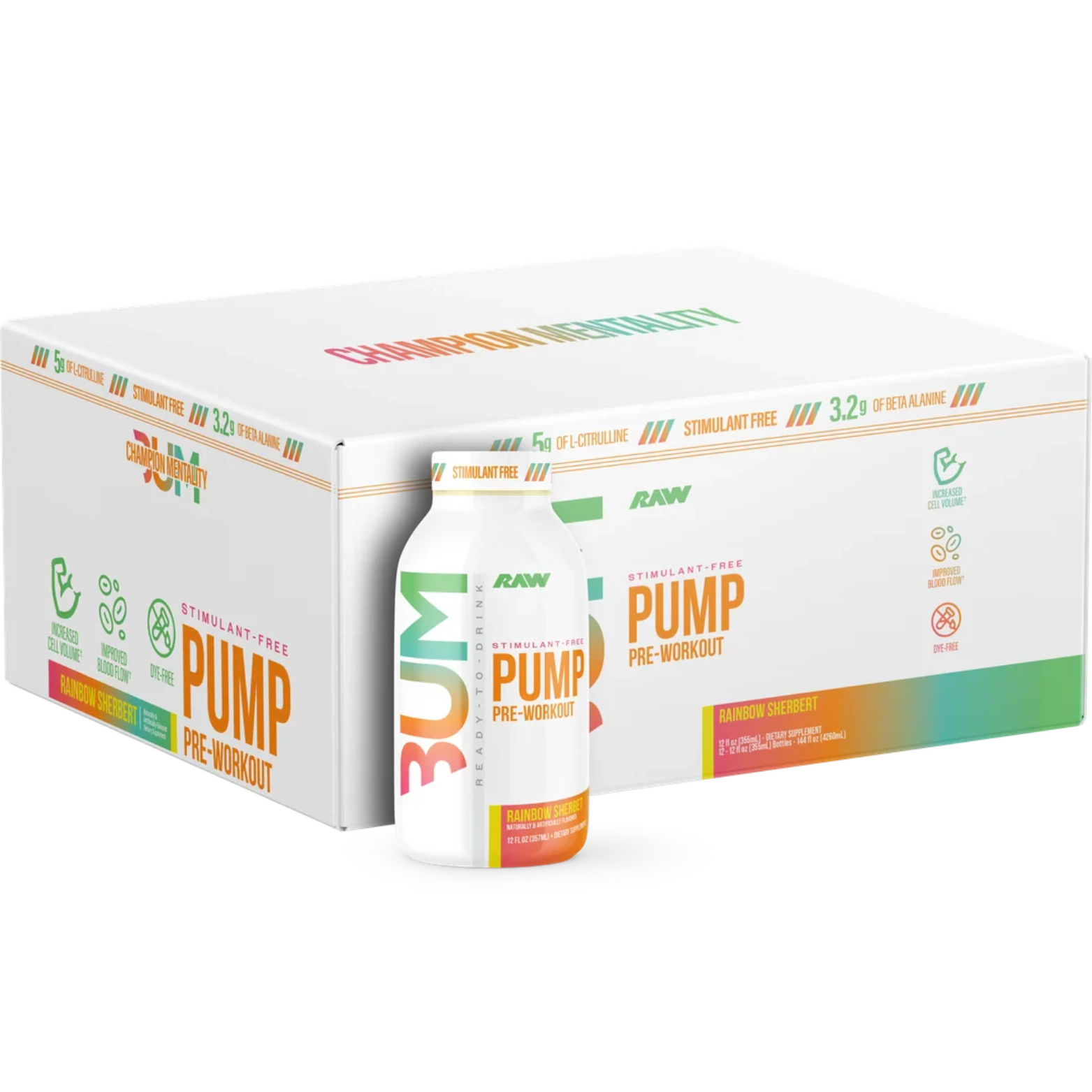 BUM Pump RTD Pre-Workout NON-STIM