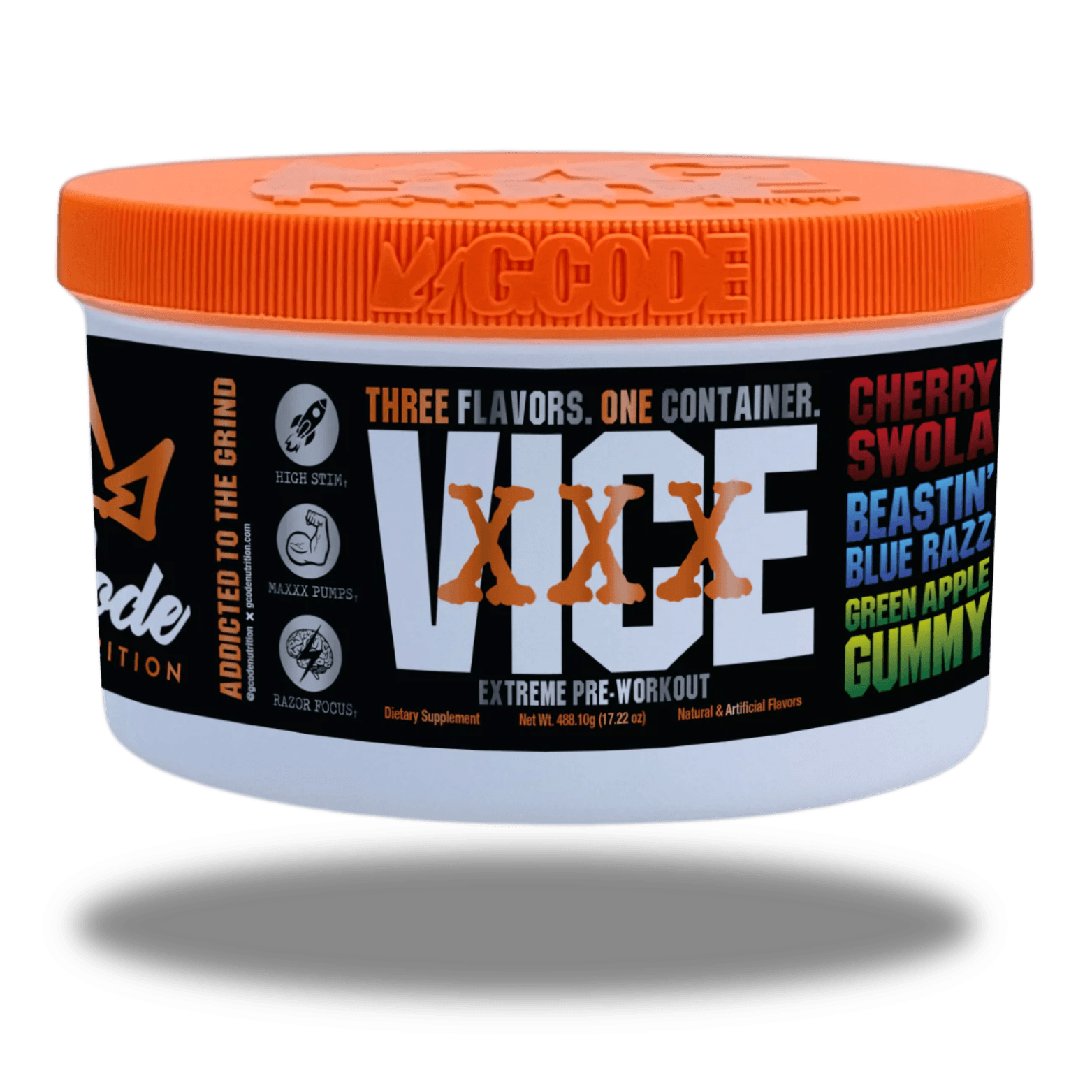 VICE - XXX TRICHAMBER PRE WORKOUT - 30 Servings - Competitive Edge Nutrition