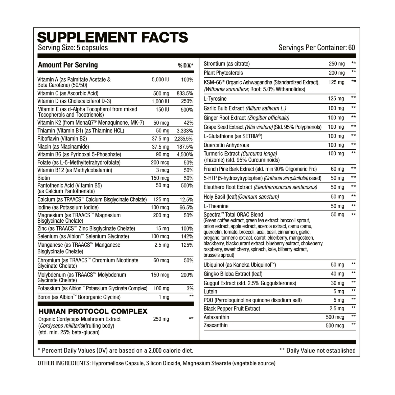 Vita HD Essential Multi - Vitamin - 60 Serving - Competitive Edge Nutrition