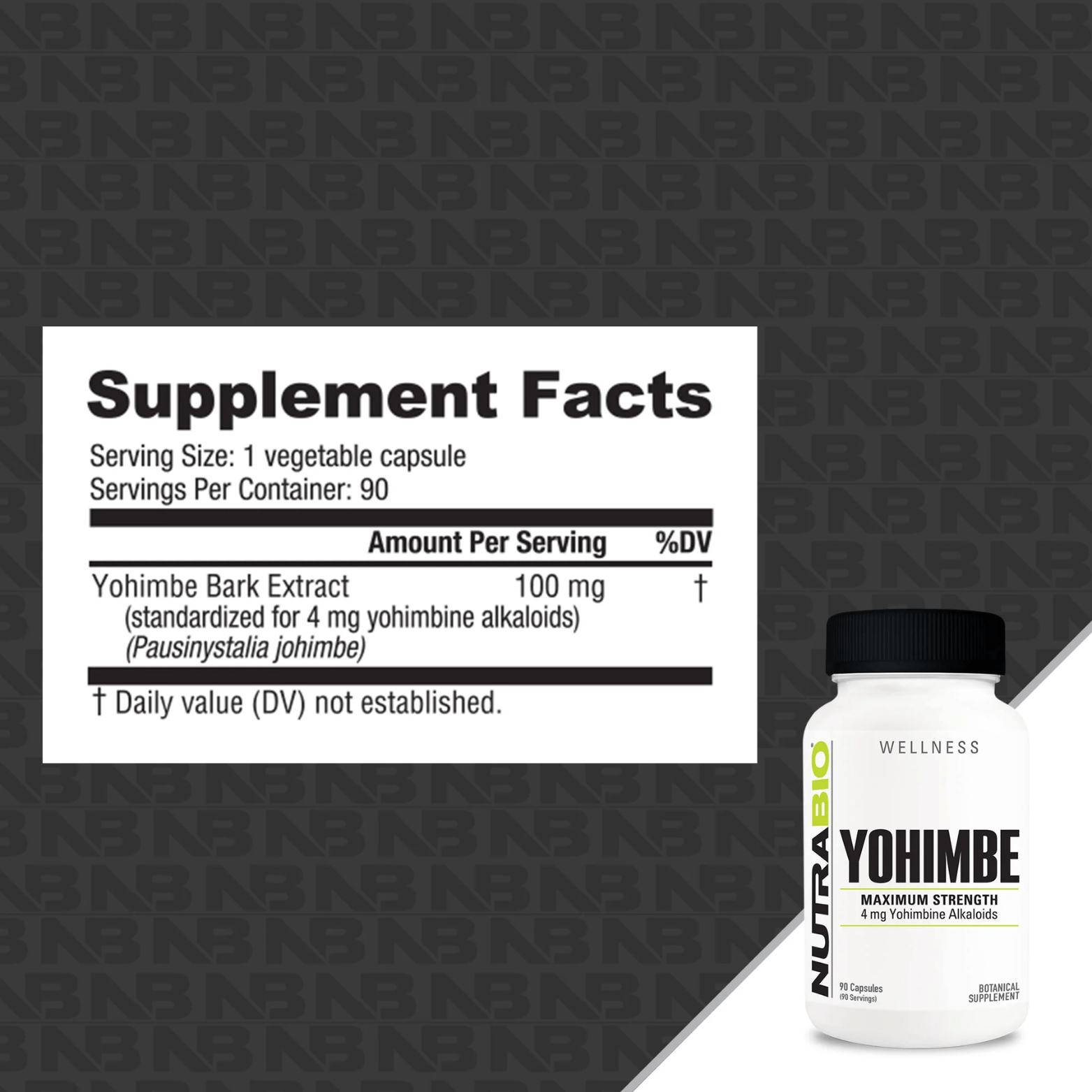 Yohimbe (4mg) - 90 Serving - Competitive Edge Nutrition