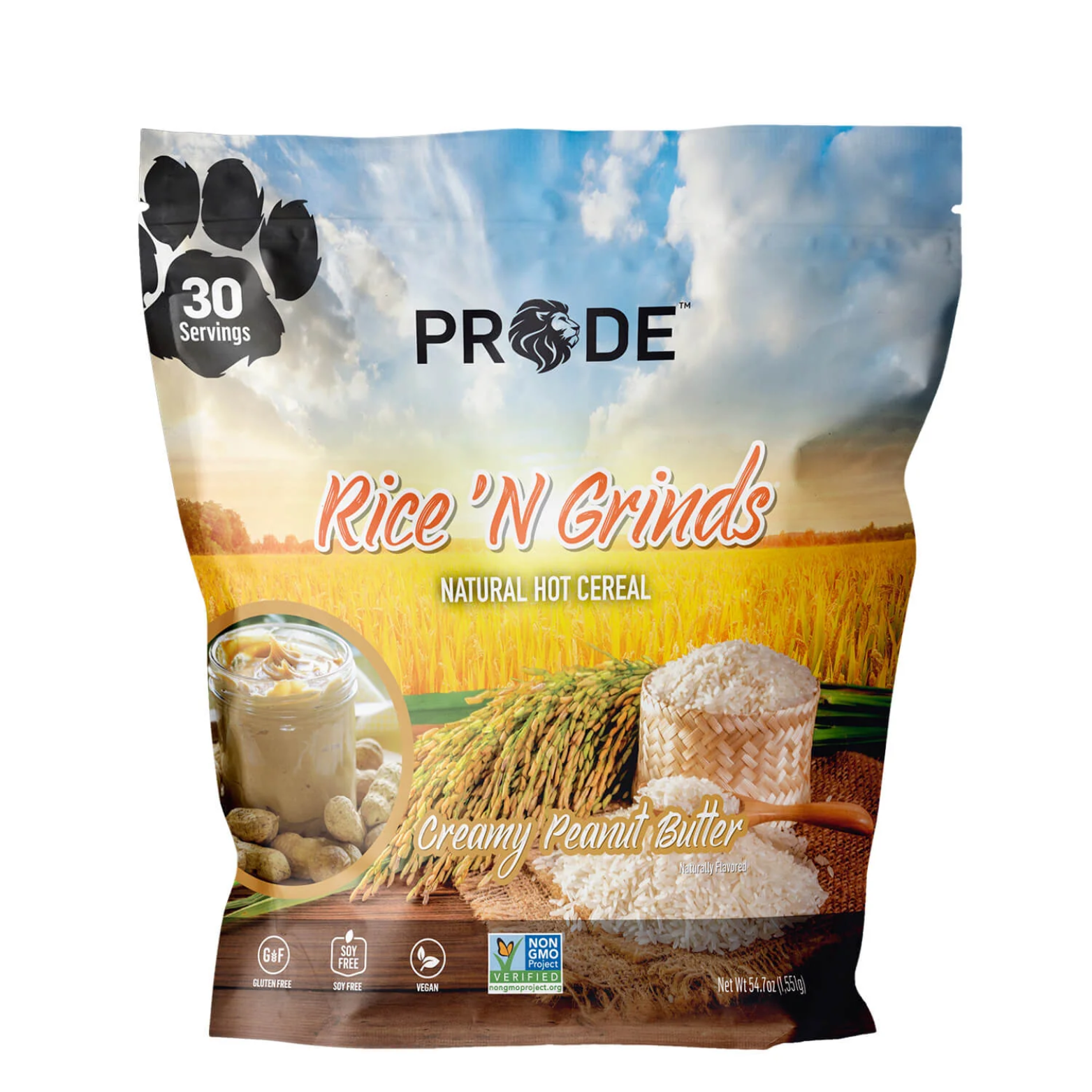 Rice 'N Grinds - Natural Hot Rice Cereal