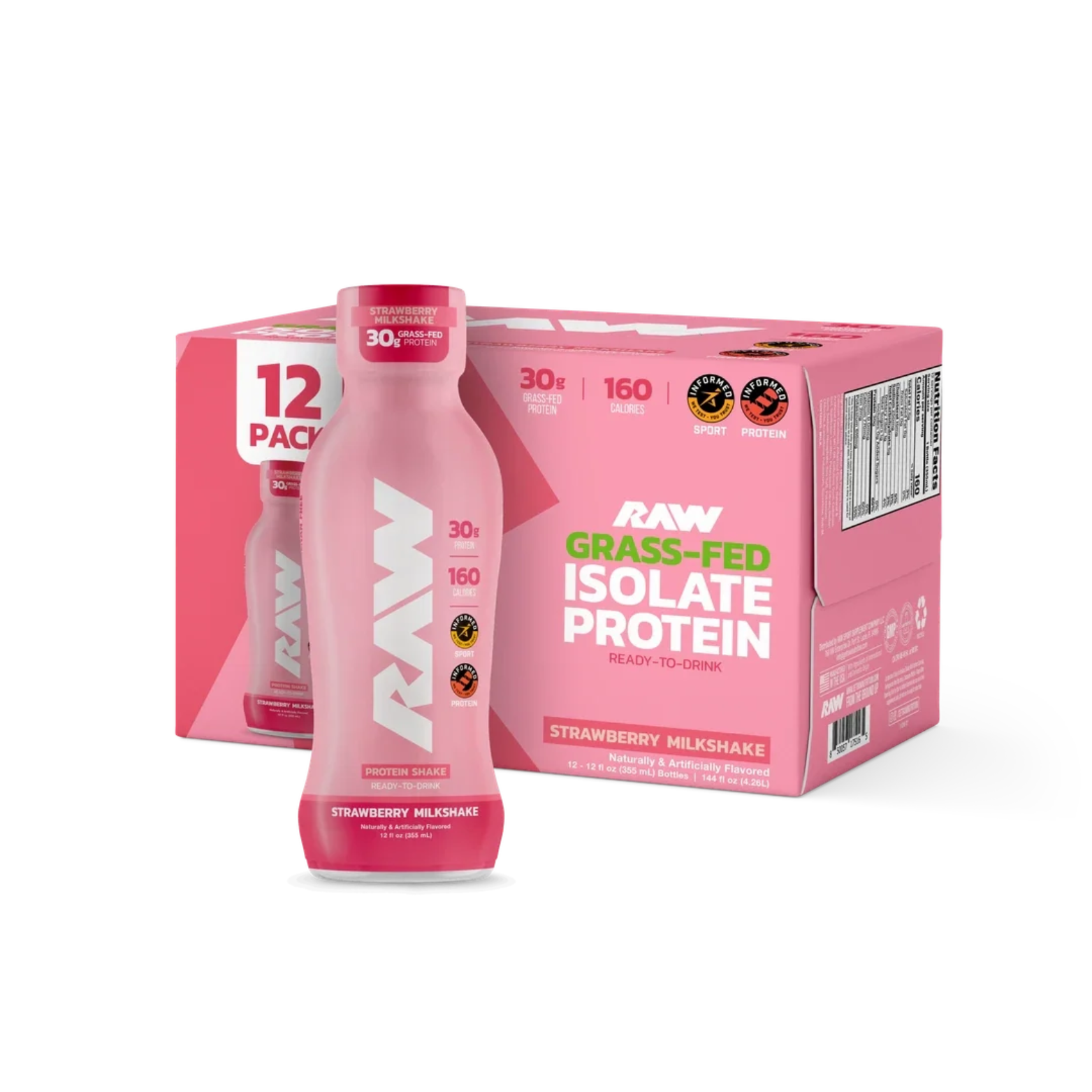 RAW GRASS FED WHEY ISOLATE RTD