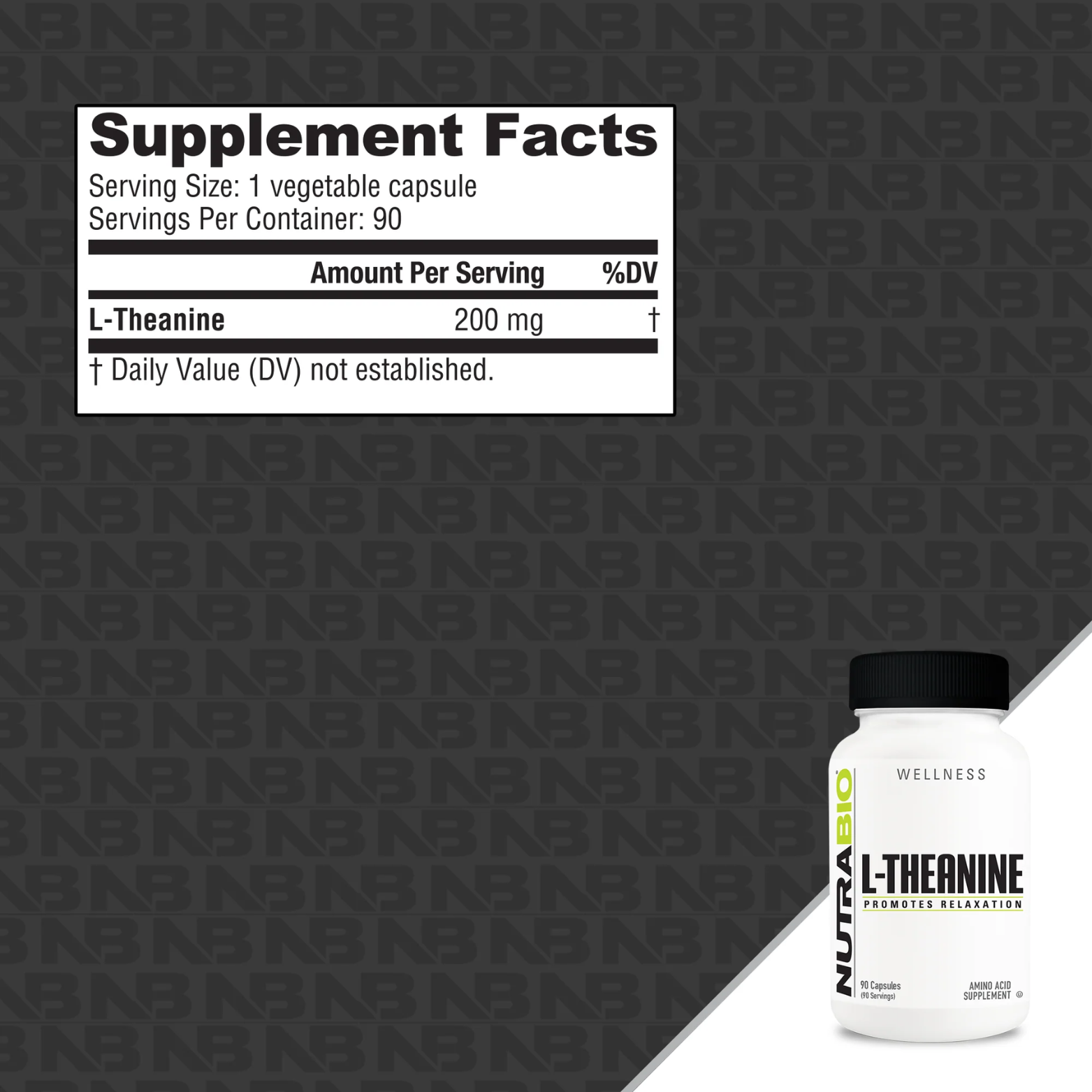 L-THEANINE (200mg) - 90 Servings