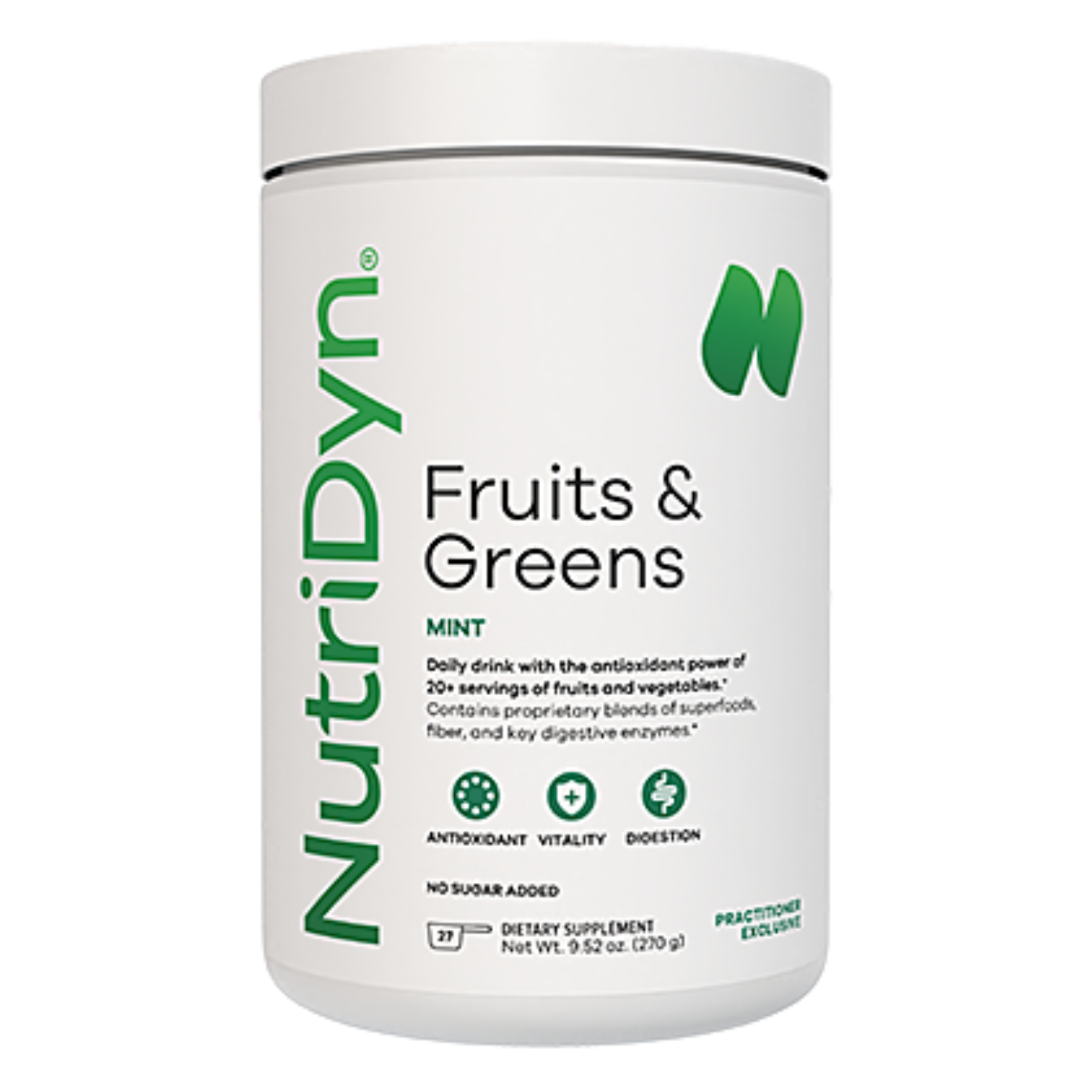 Fruits & Greens ~ 27 Serving