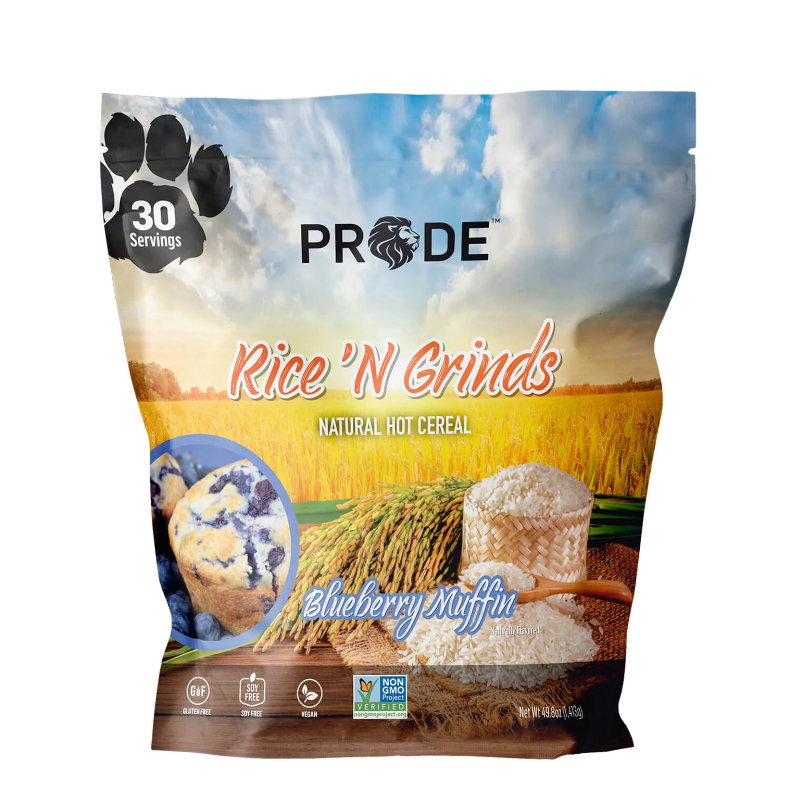 Rice 'N Grinds - Natural Hot Rice Cereal
