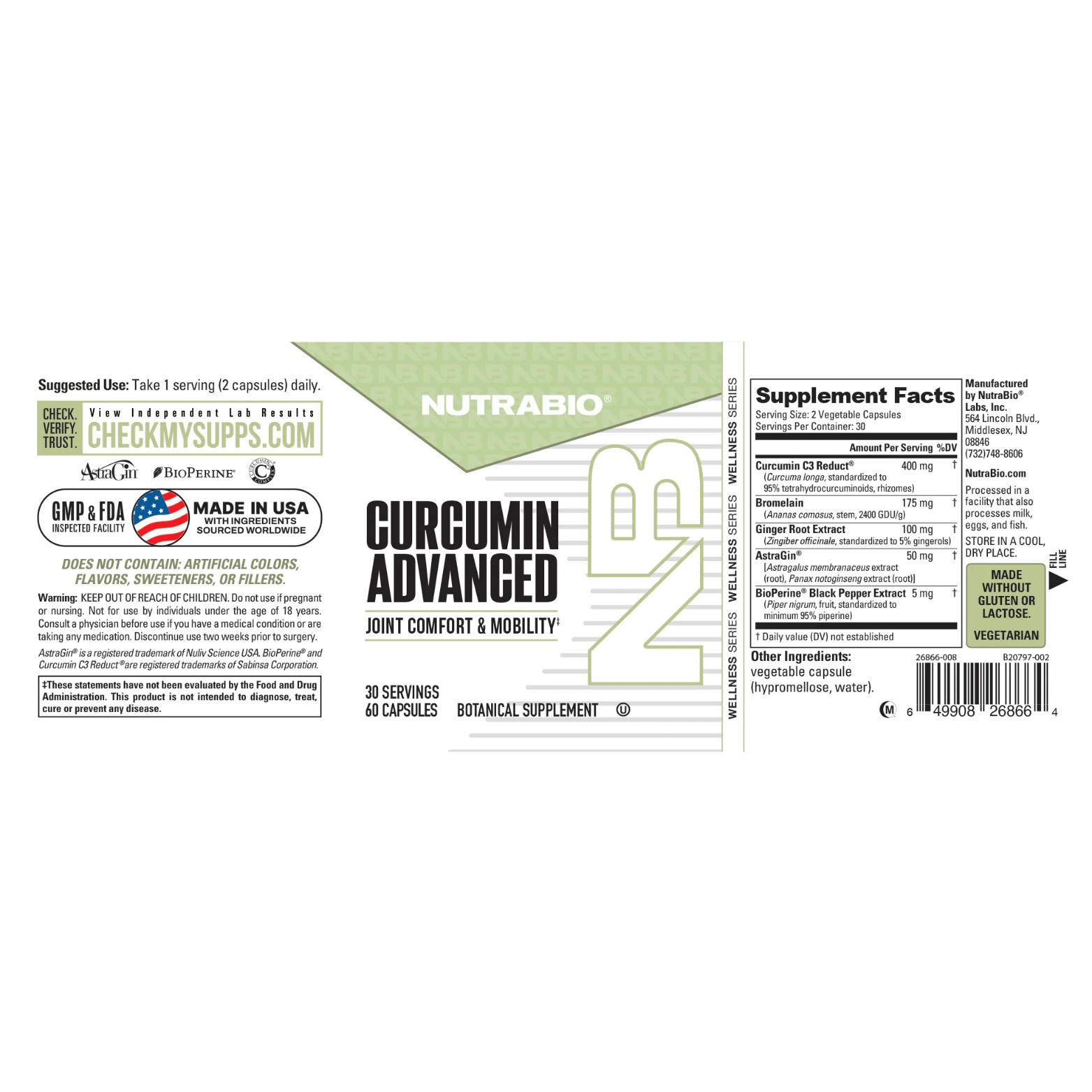 Curcumin Advanced - 30 Serving